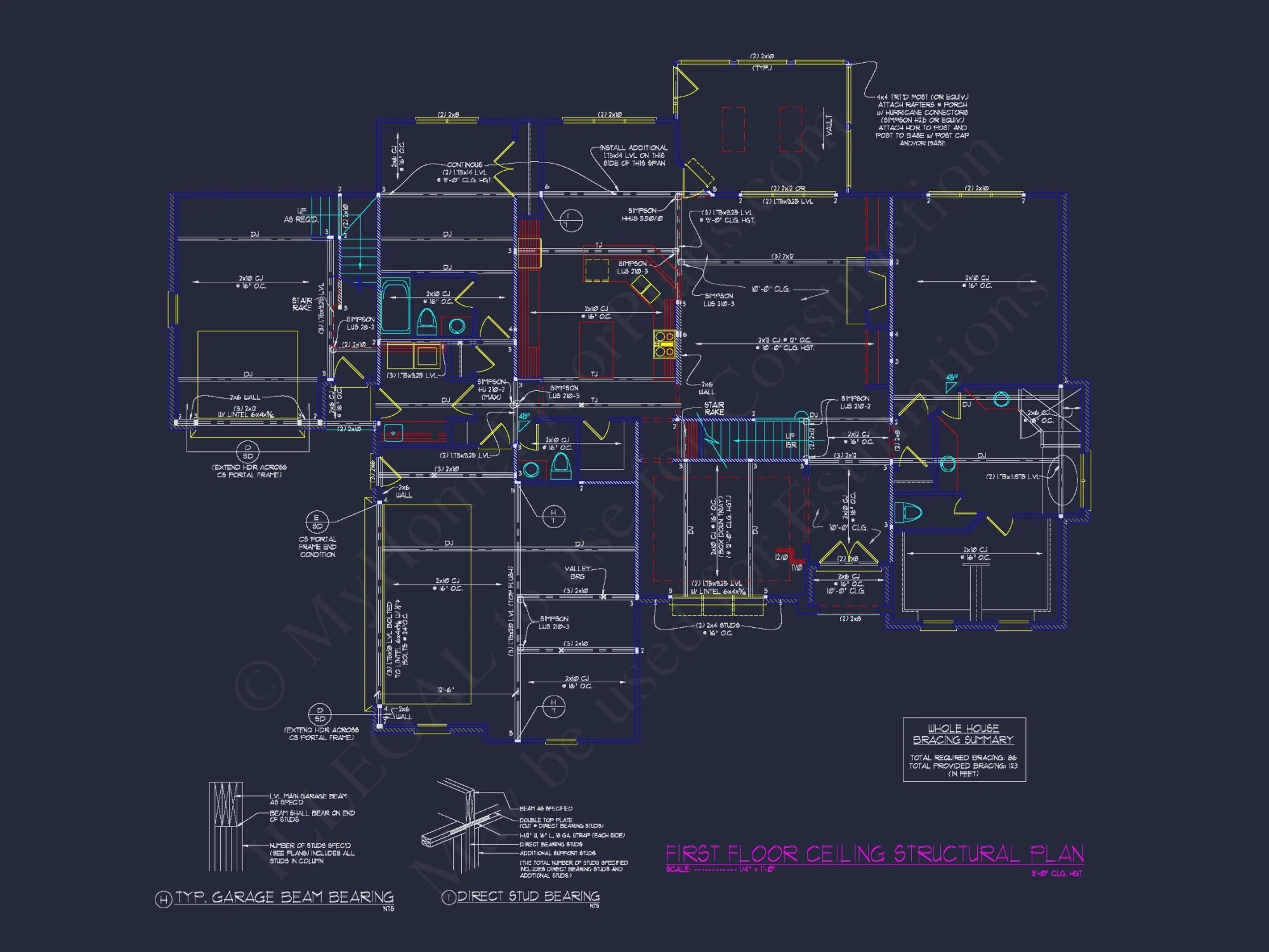 Custom house Design - Floor Plans, CAD Blueprints & Features