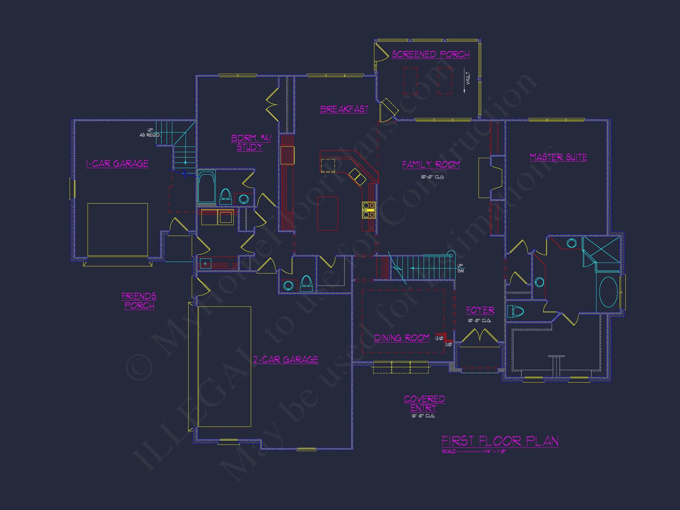 Custom house Design - Floor Plans, CAD Blueprints & Features