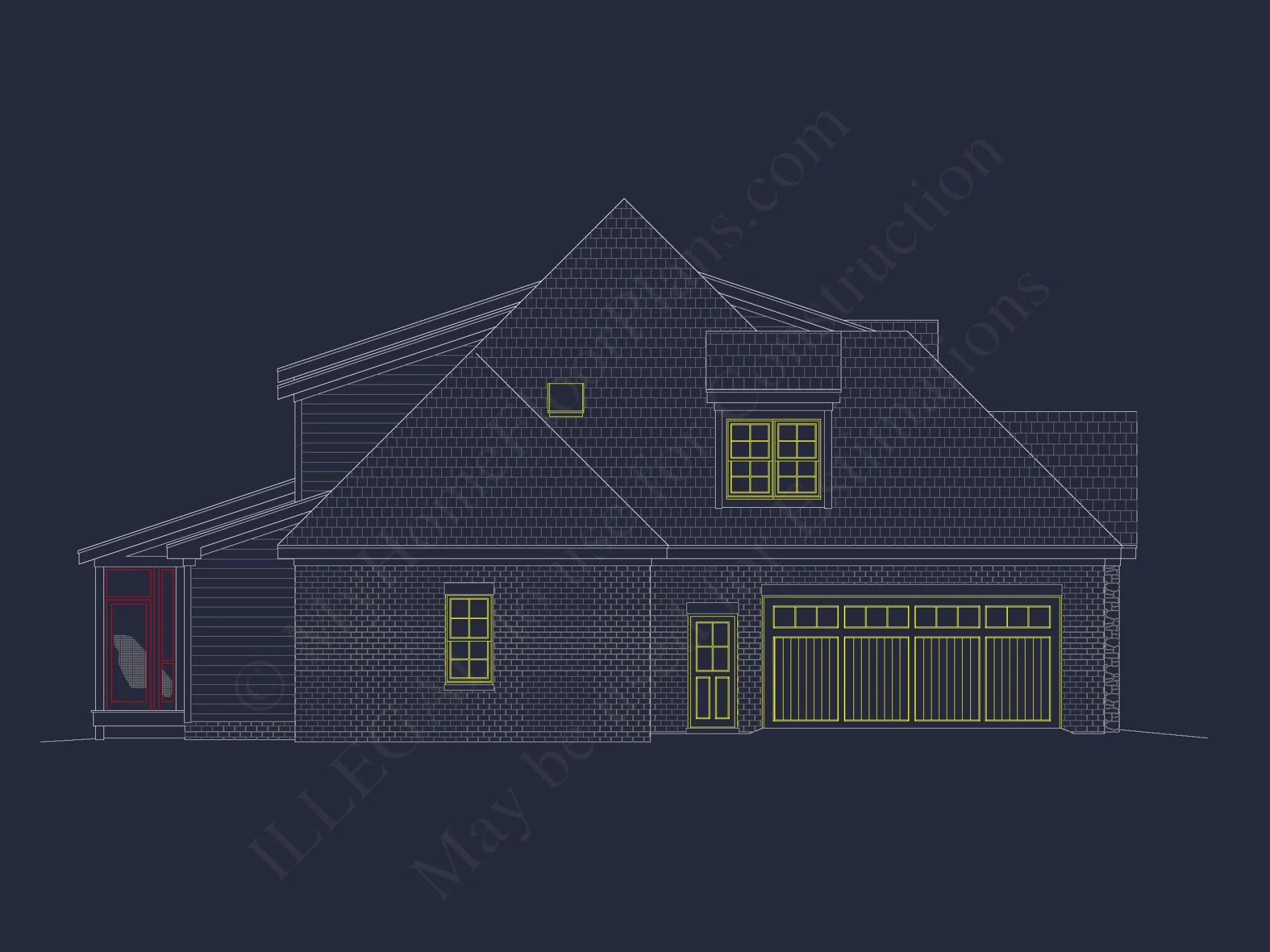 Custom house Design - Floor Plans, CAD Blueprints & Features