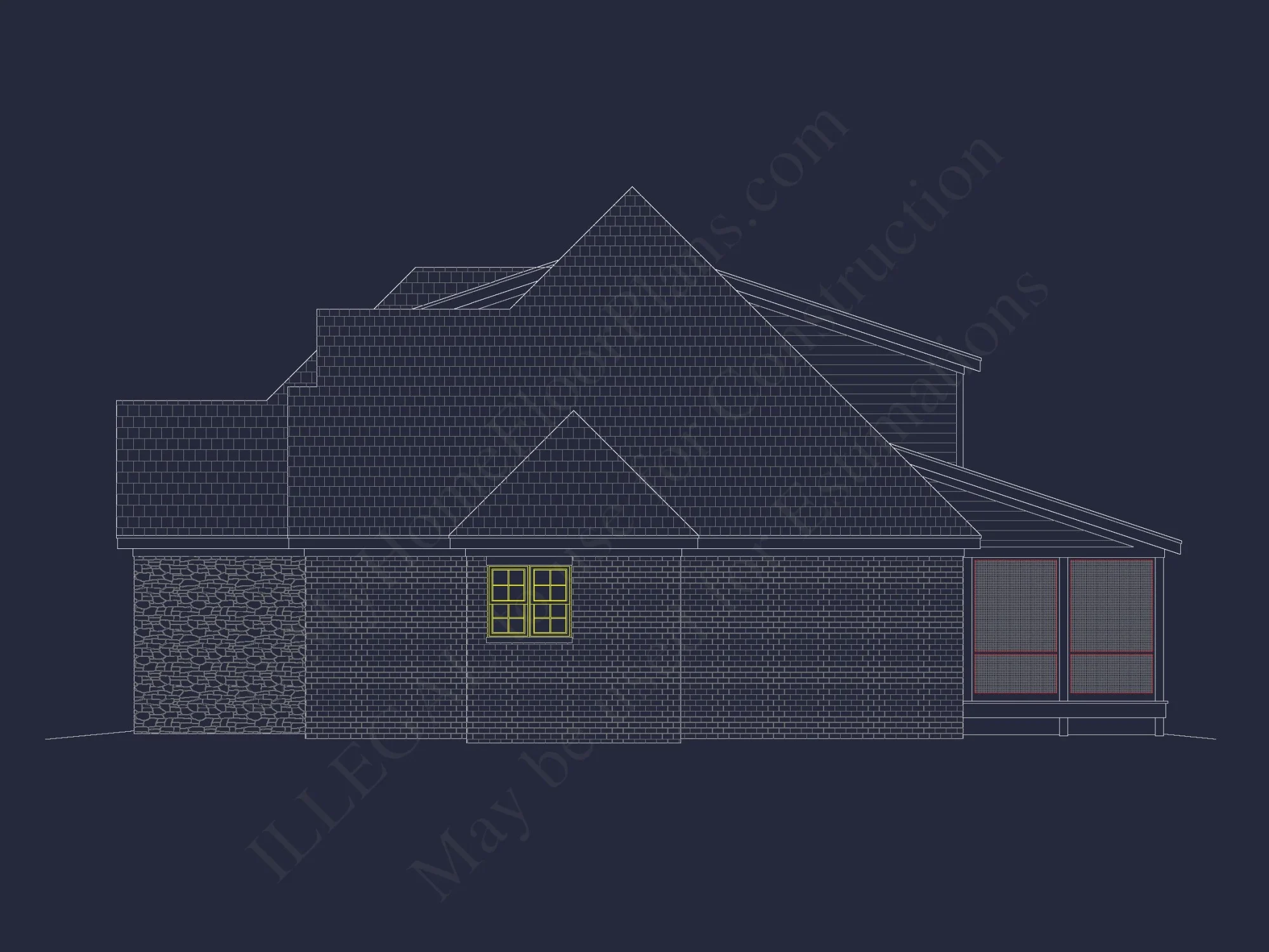 Custom house Design - Floor Plans, CAD Blueprints & Features