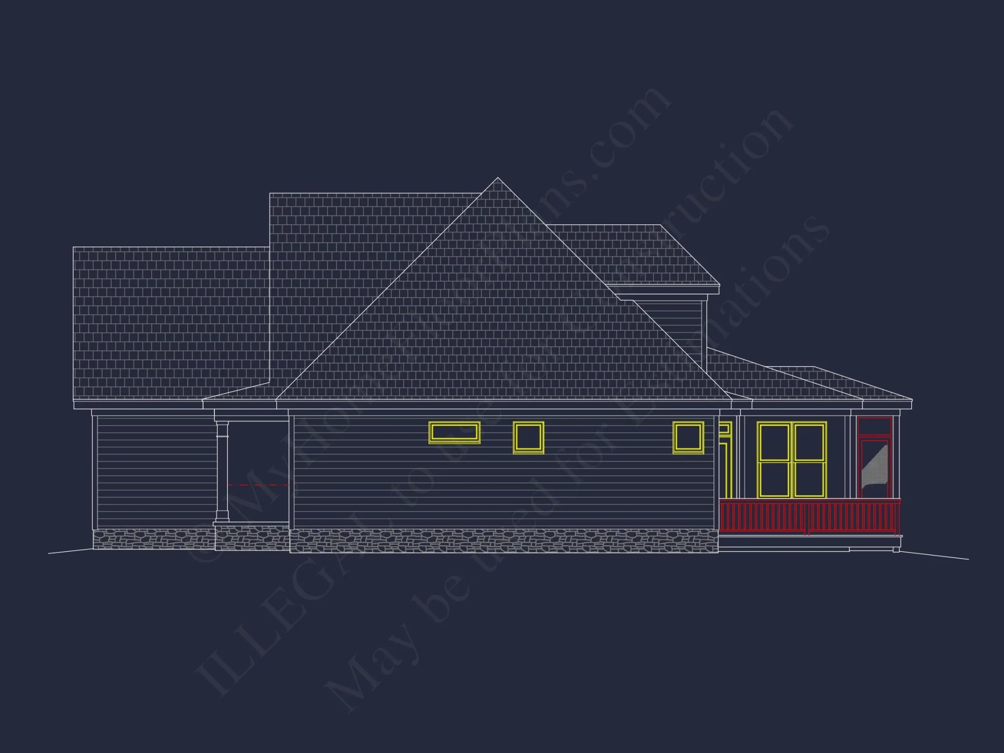 Discover Elegant Traditional Craftsman house Plan