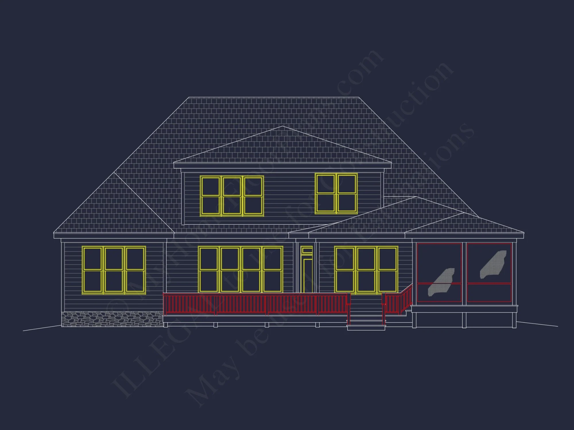 Discover Elegant Traditional Craftsman house Plan