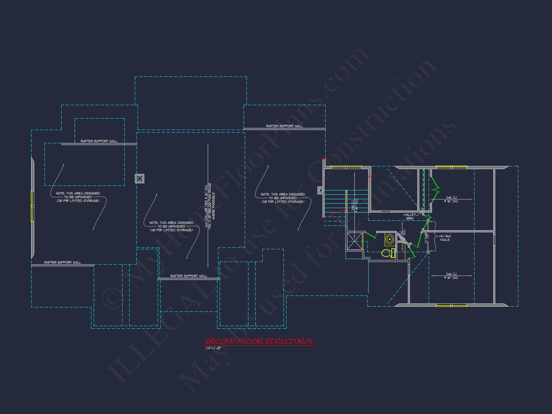 Traditional Craftsman house Blueprint with CAD Floor Plans