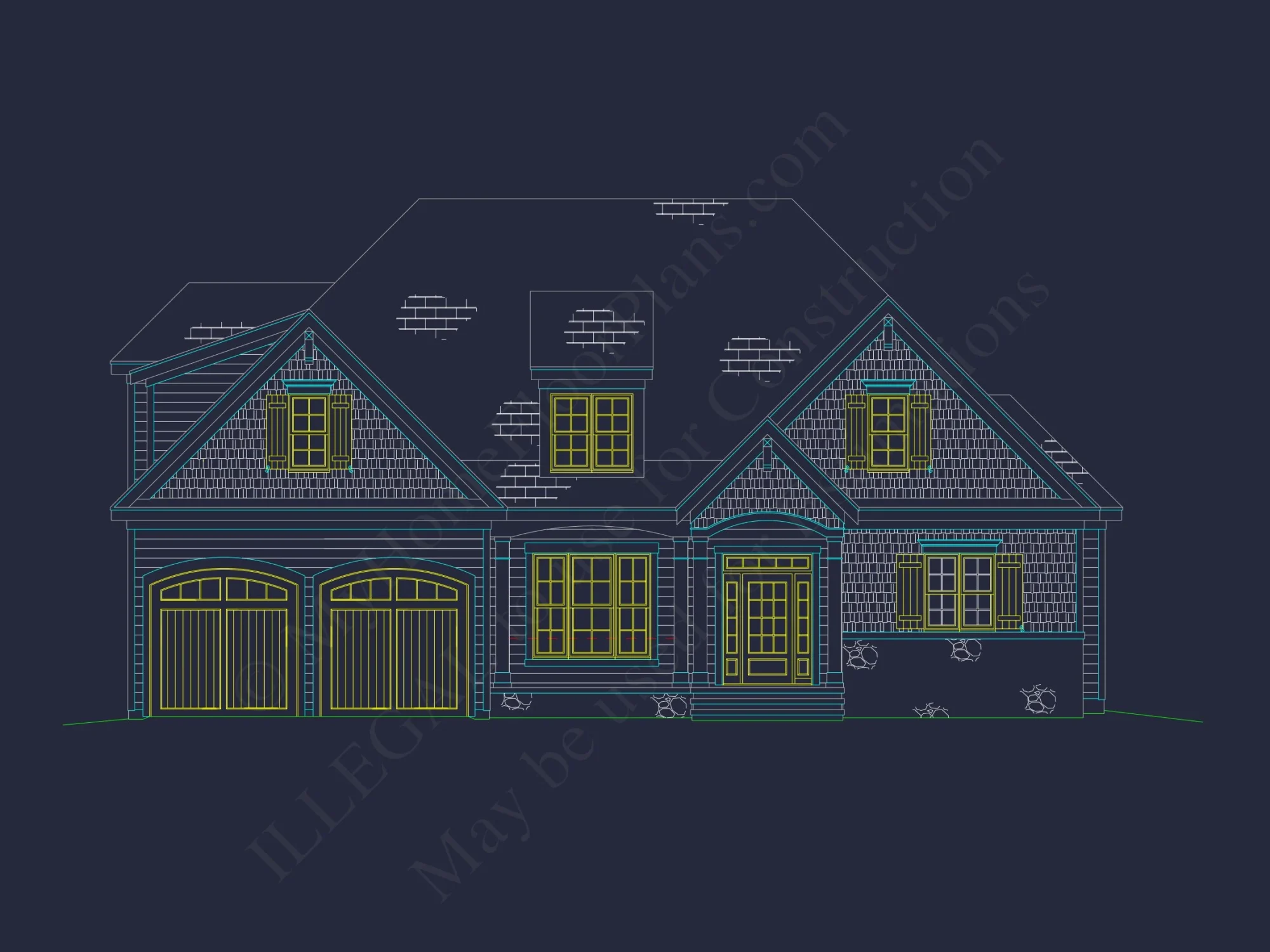 Modern Craftsman house Plan with Spacious Living Designs