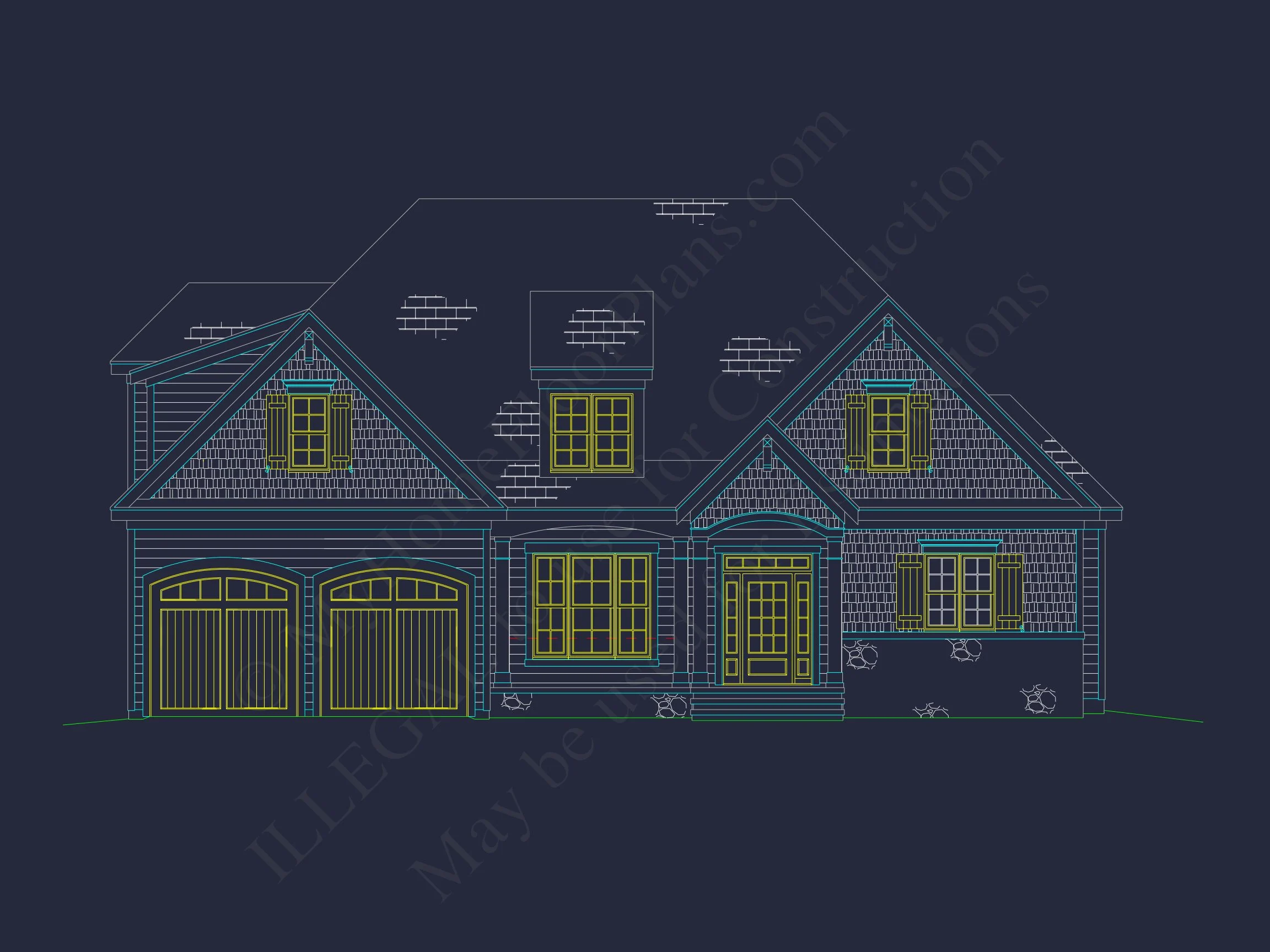 Modern Craftsman house Plan with Spacious Living Designs