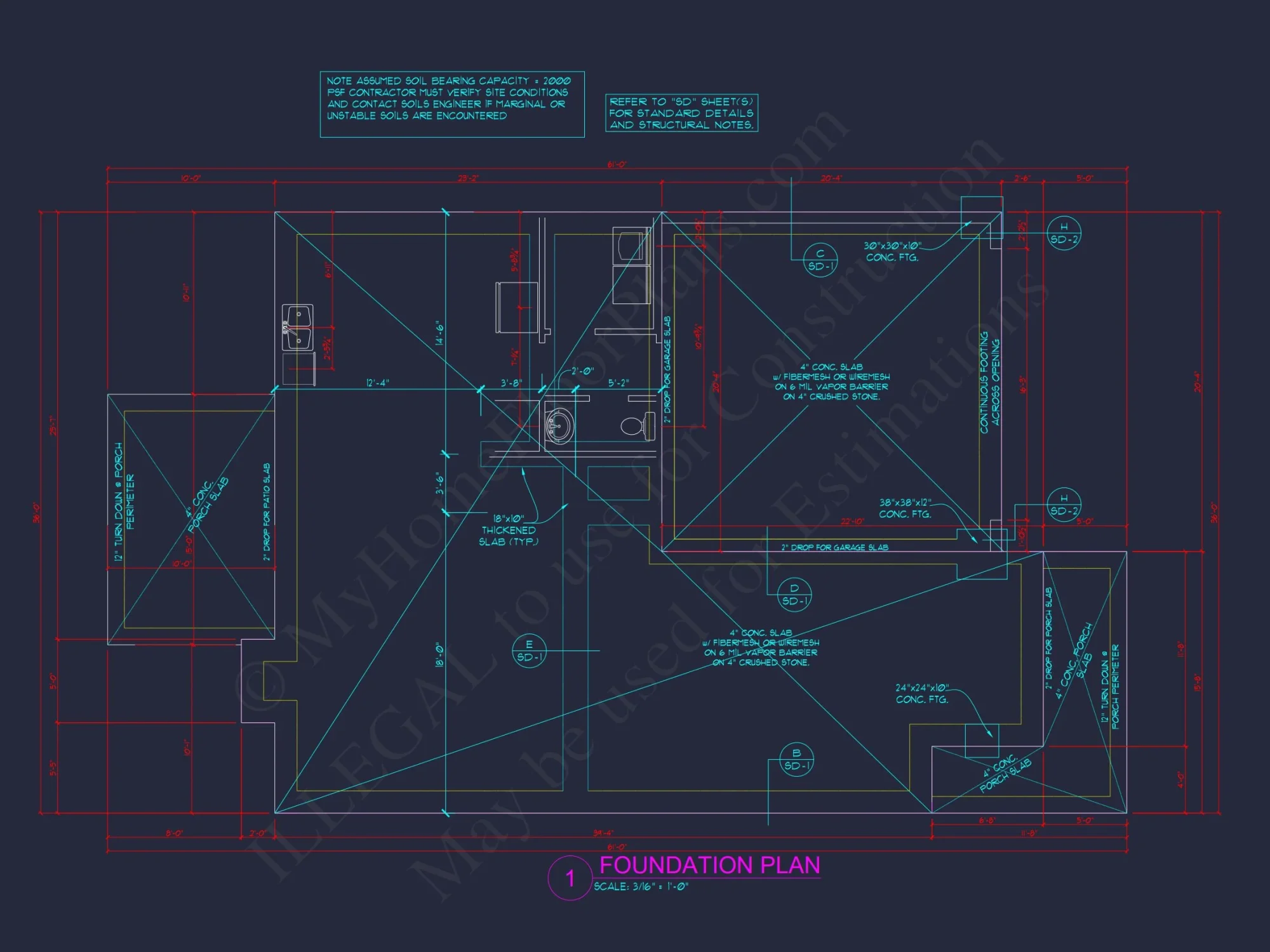 house Plan CAD Design with Floor Plans & Blueprints