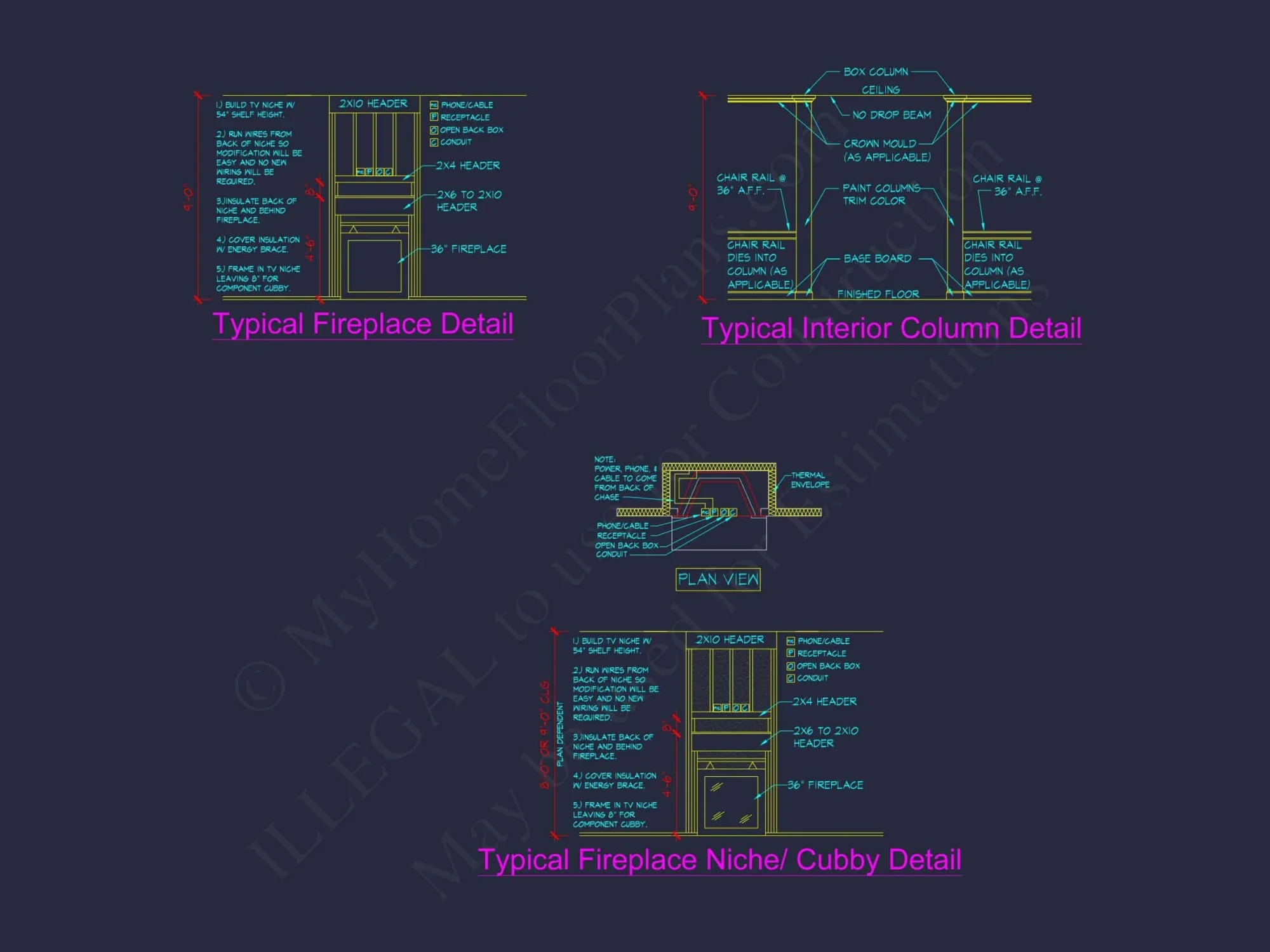 house Plan CAD Design with Floor Plans & Blueprints