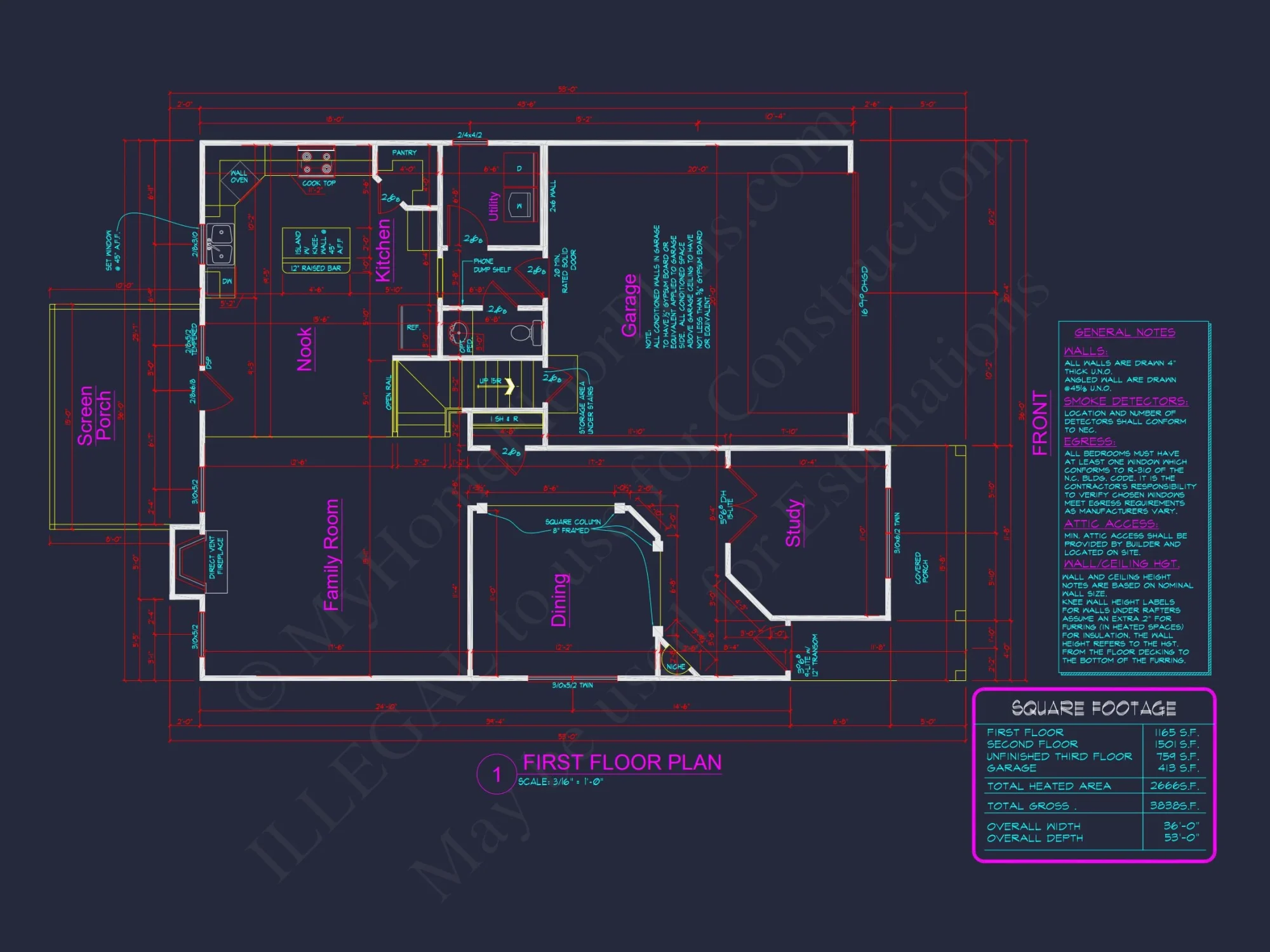 house Plan CAD Design with Floor Plans & Blueprints