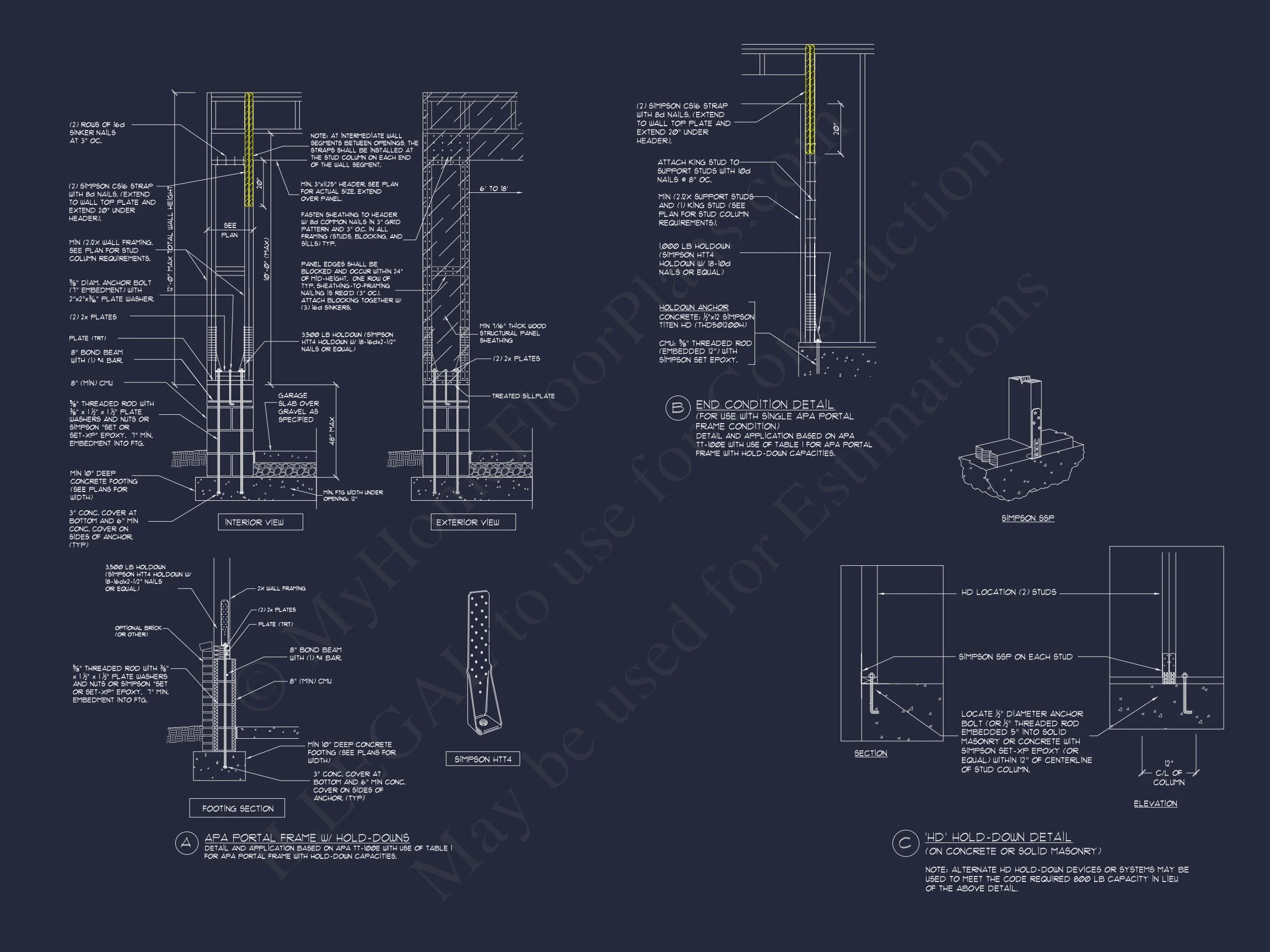 Craftsman house Plan with 4 Bedrooms, Large Floor Plan Design