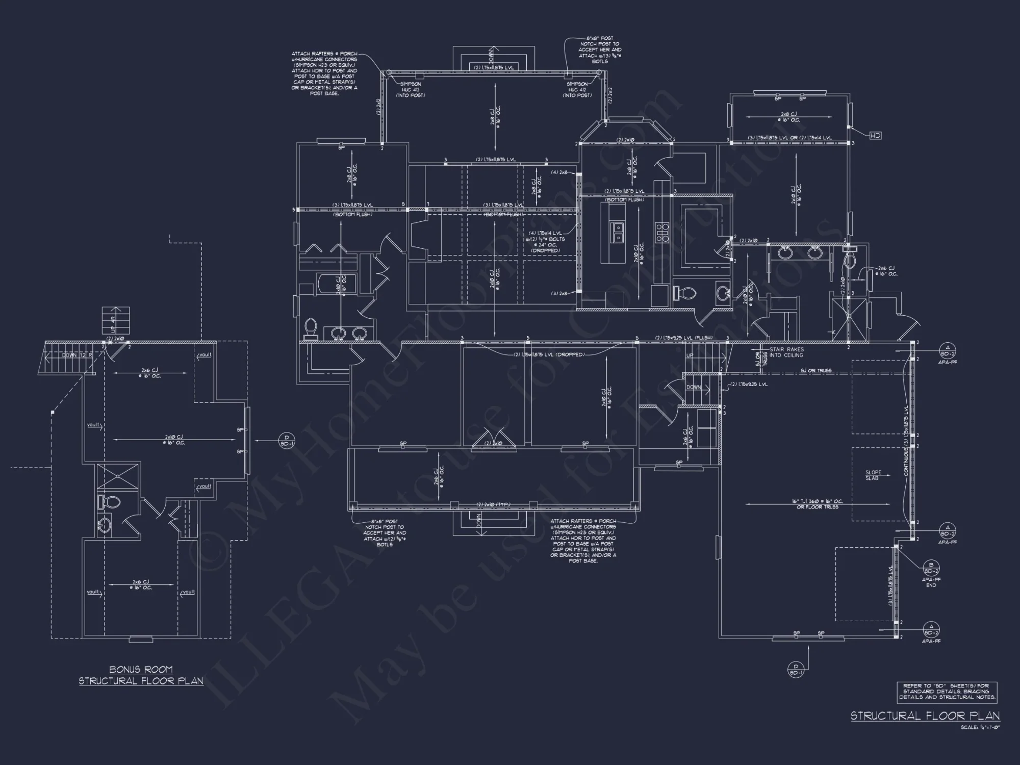 Craftsman house Plan with 4 Bedrooms, Large Floor Plan Design