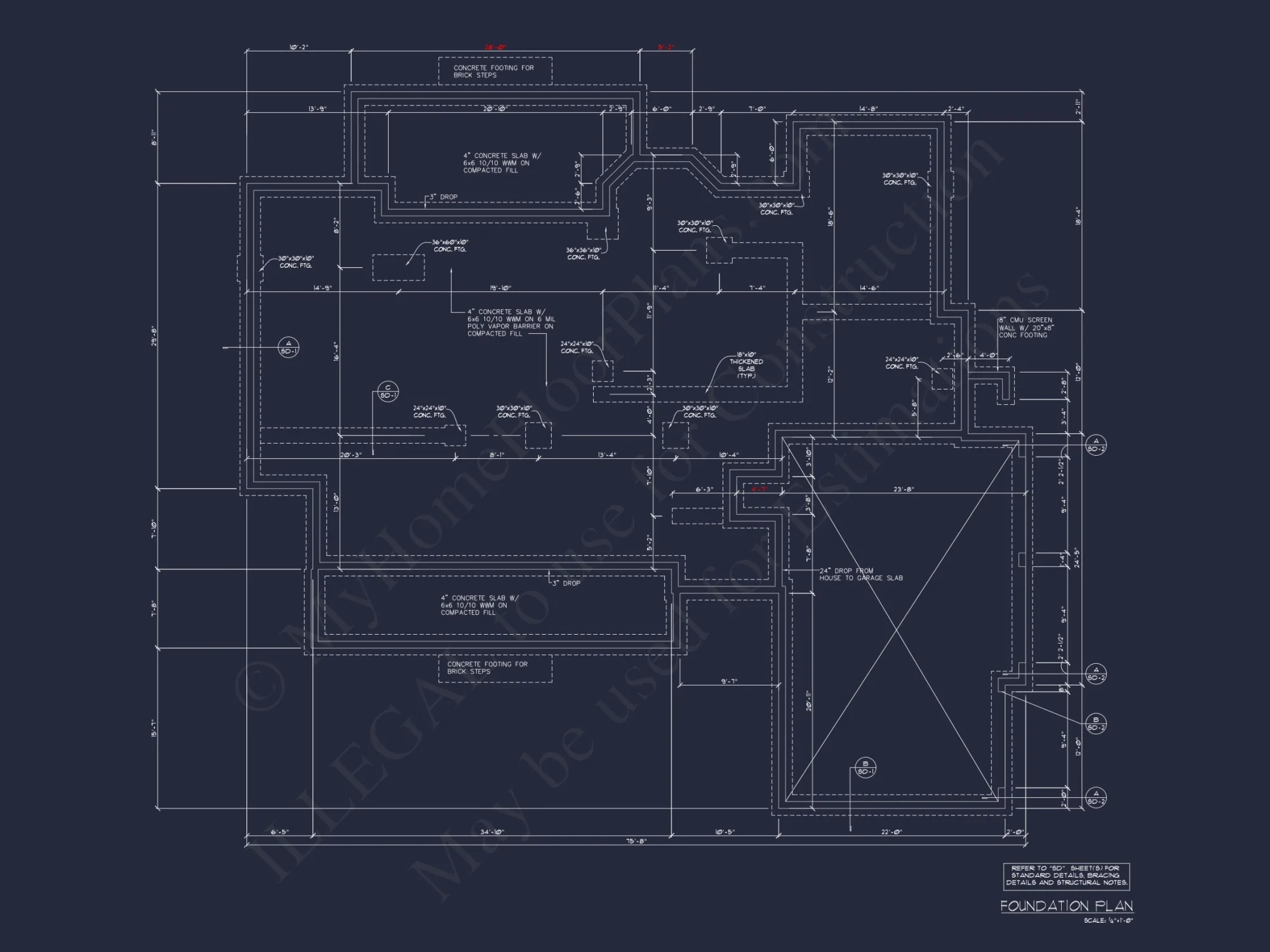 Craftsman house Plan with 4 Bedrooms, Large Floor Plan Design