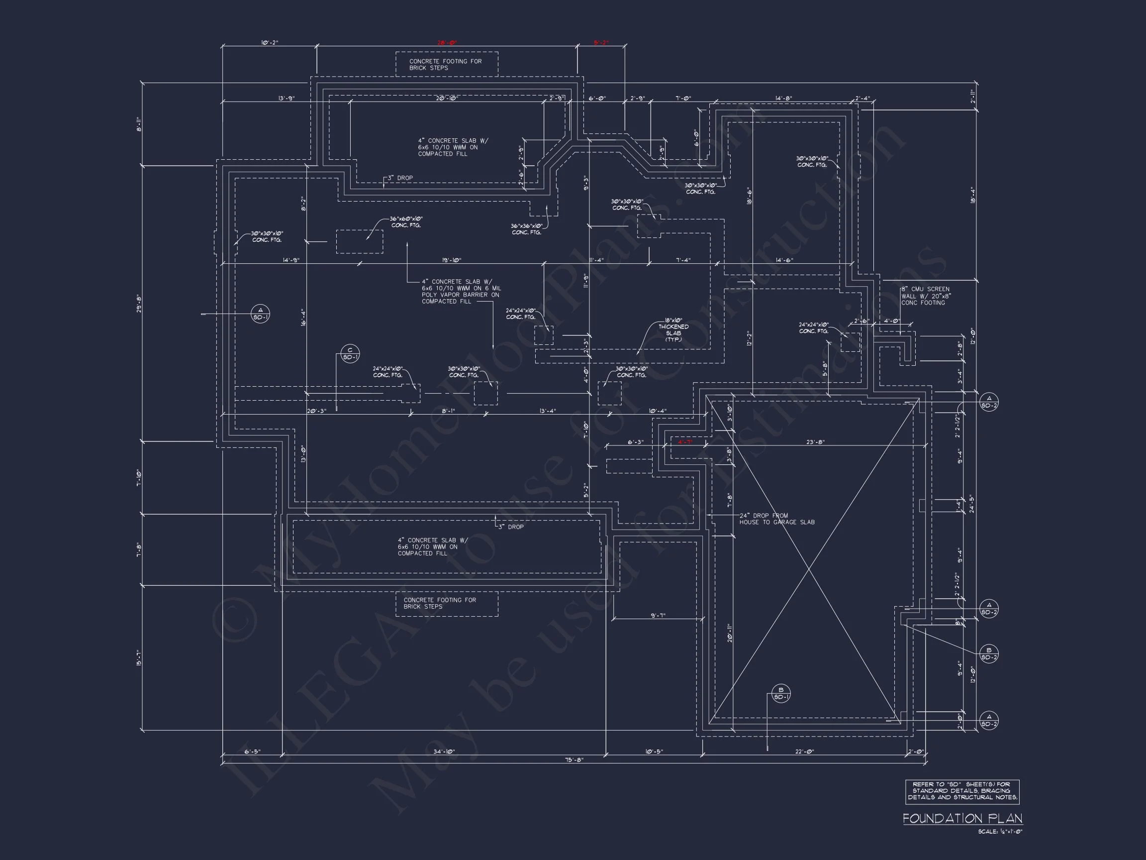 Craftsman house Plan with 4 Bedrooms, Large Floor Plan Design
