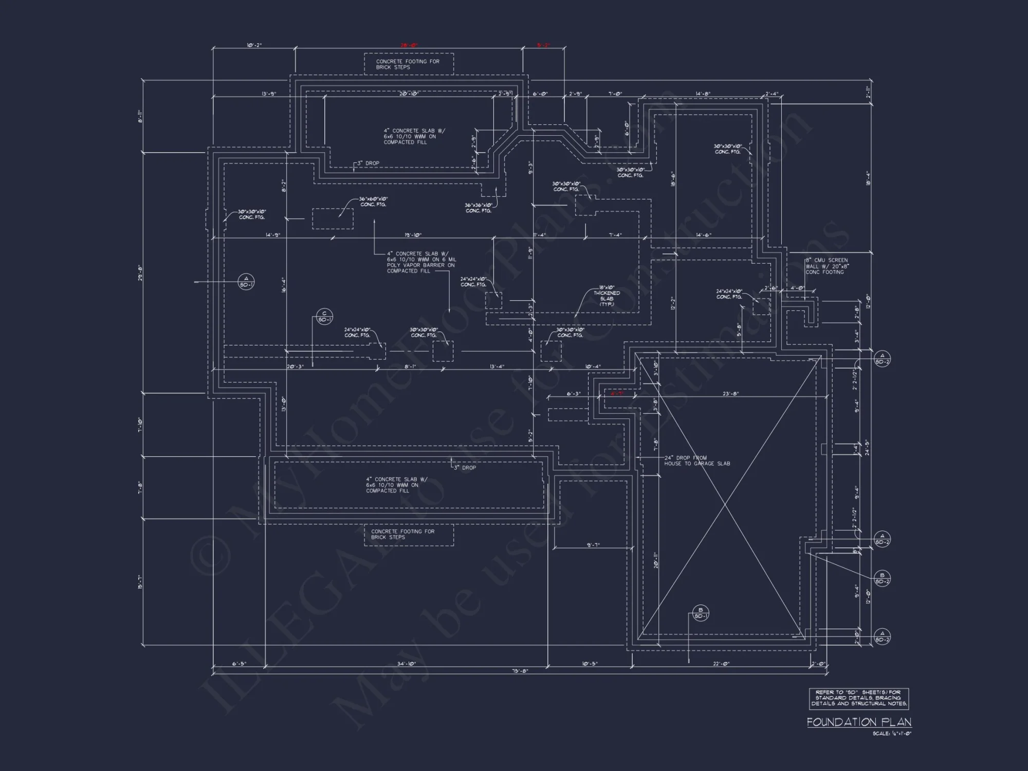 Craftsman house Plan with 4 Bedrooms, Large Floor Plan Design