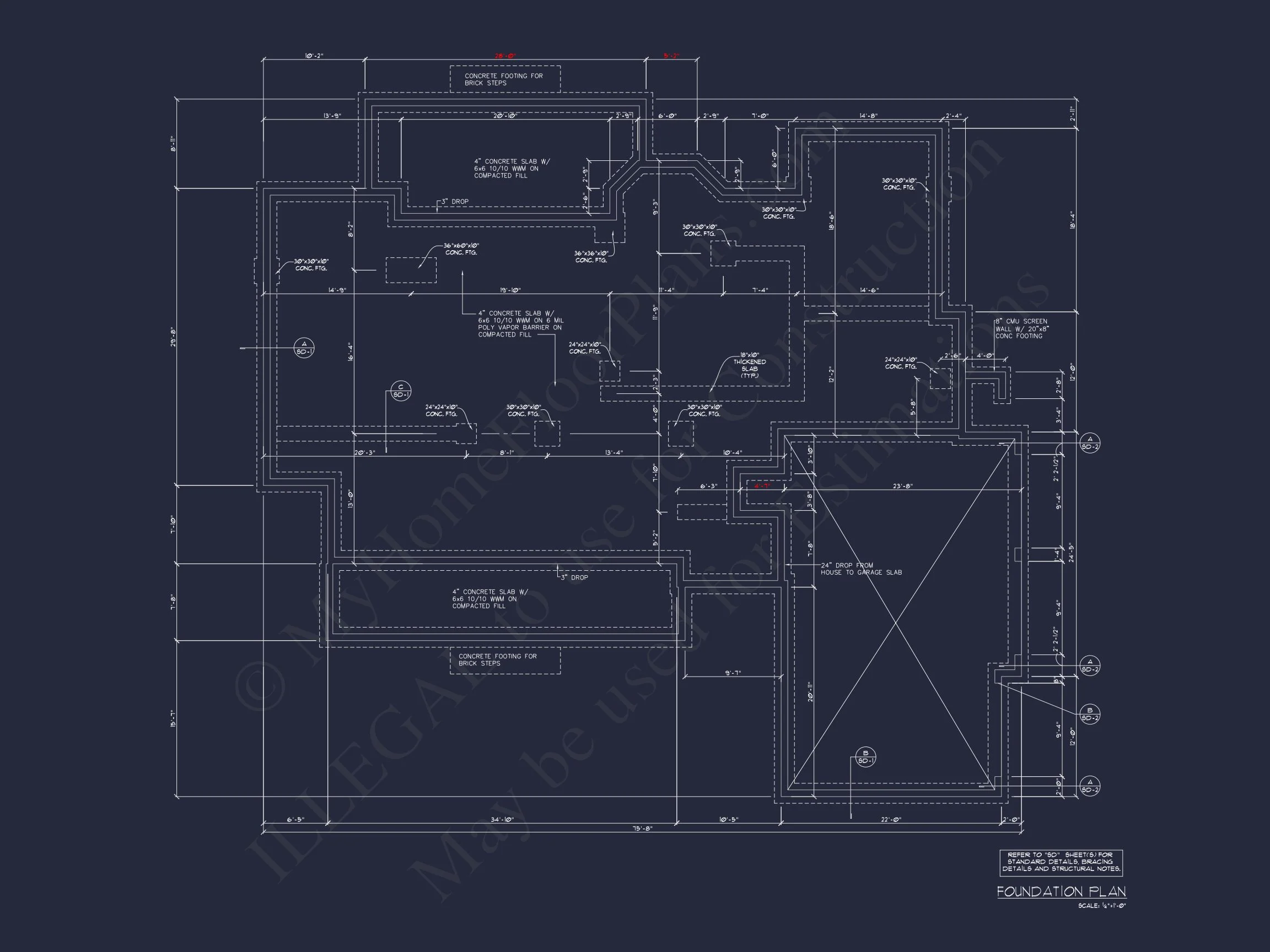 Craftsman house Plan with 4 Bedrooms, Large Floor Plan Design
