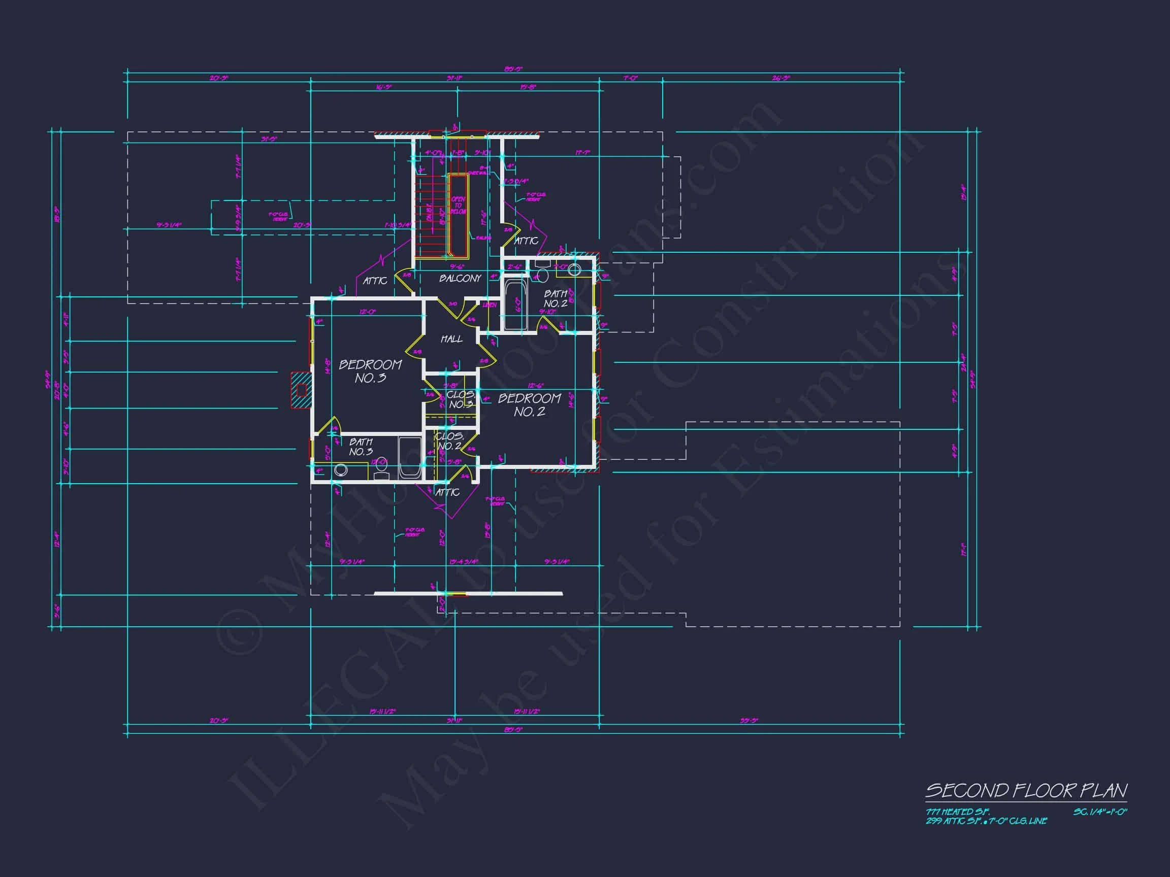 Colonial Farmhouse house Plan with CAD Designs & Floor Plans
