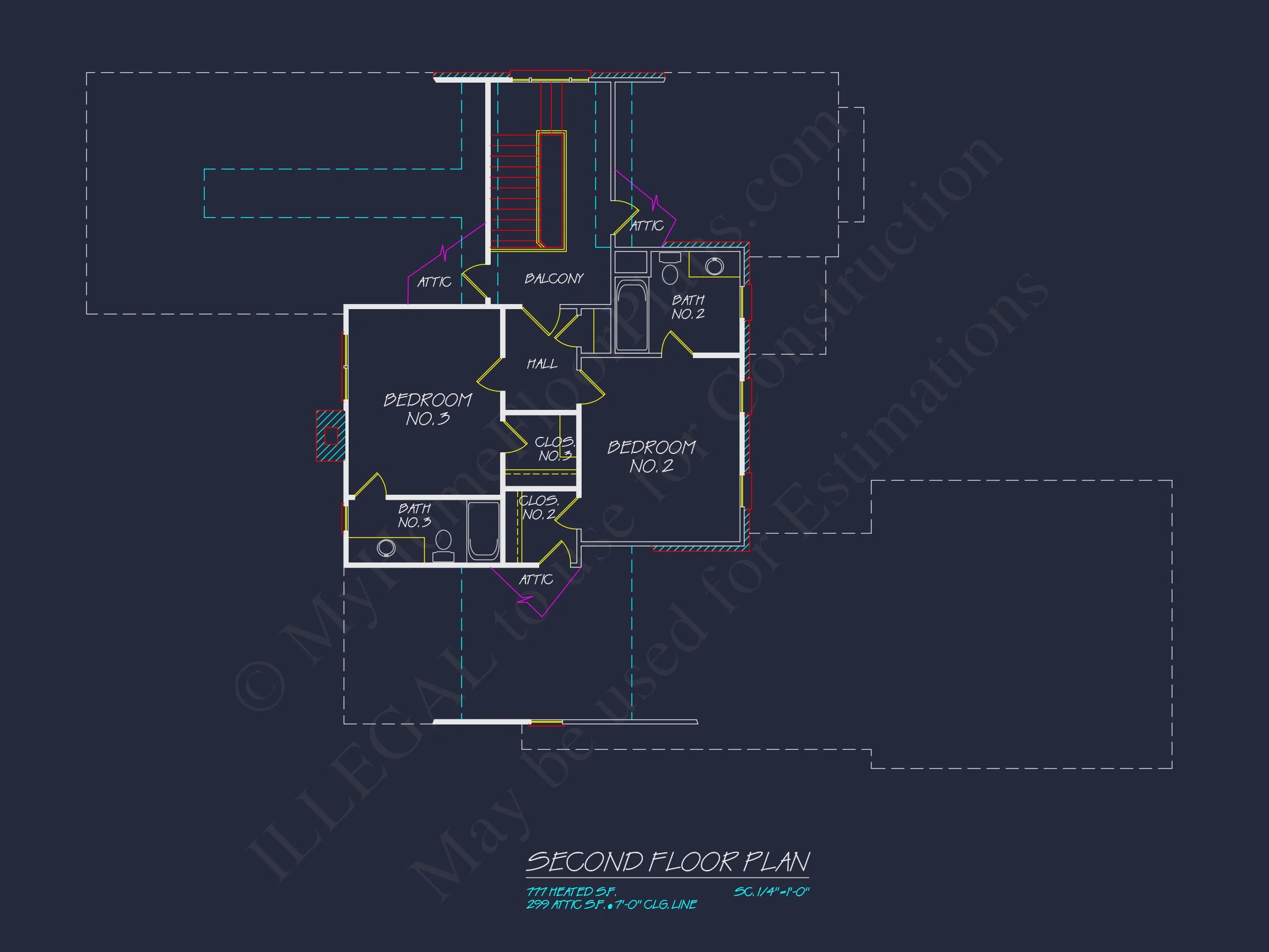 Colonial Farmhouse house Plan with CAD Designs & Floor Plans