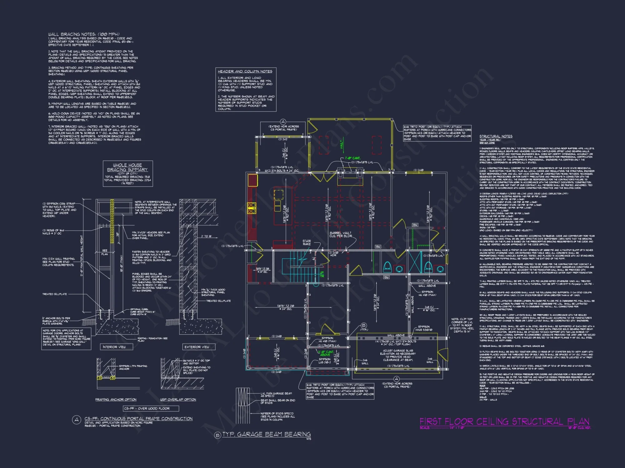 house Blueprint Designs with CAD