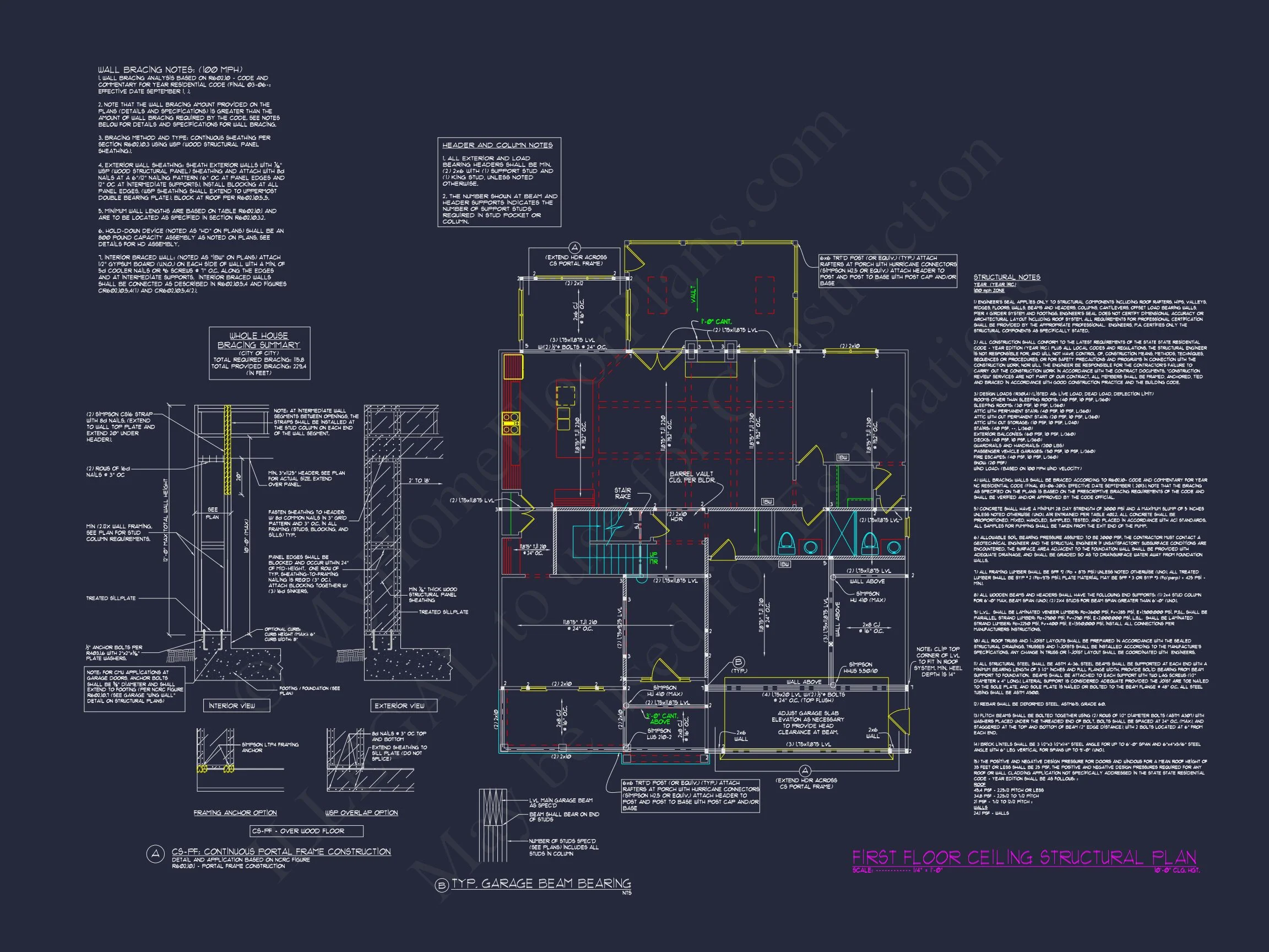 house Blueprint Designs with CAD