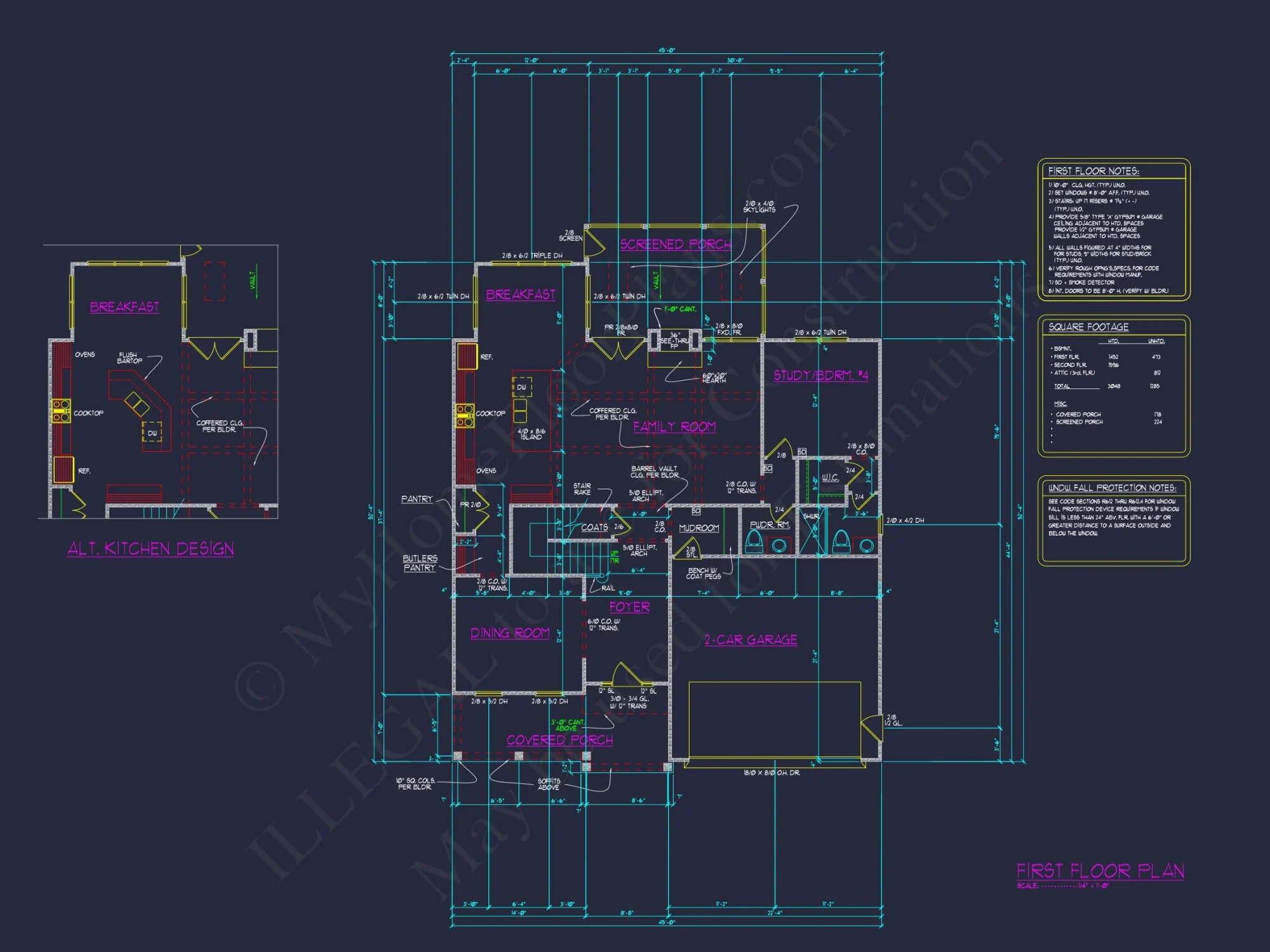house Blueprint Designs with CAD