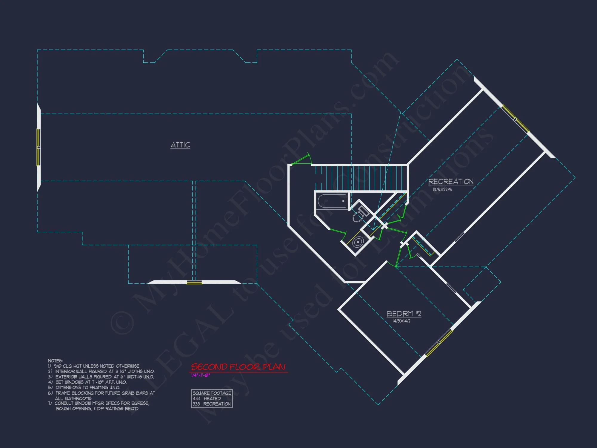 Modern Craftsman house Plan with Spacious Floor Designs and CAD Blueprint
