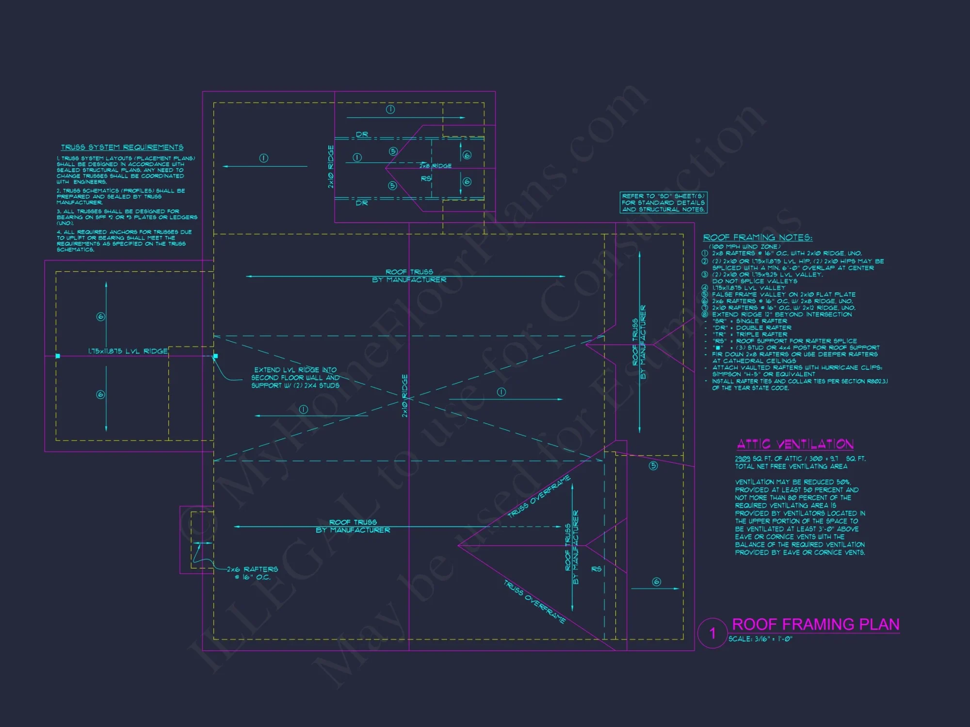 Spacious house Plan with CAD Designs and Blueprint Details