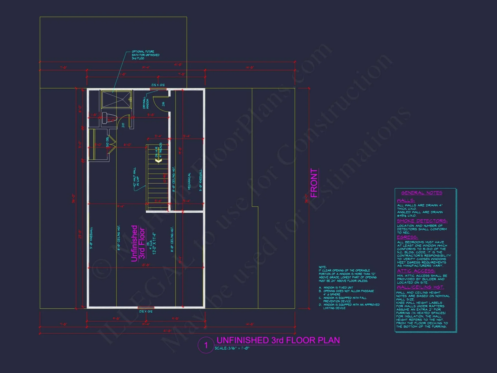 Spacious house Plan with CAD Designs and Blueprint Details