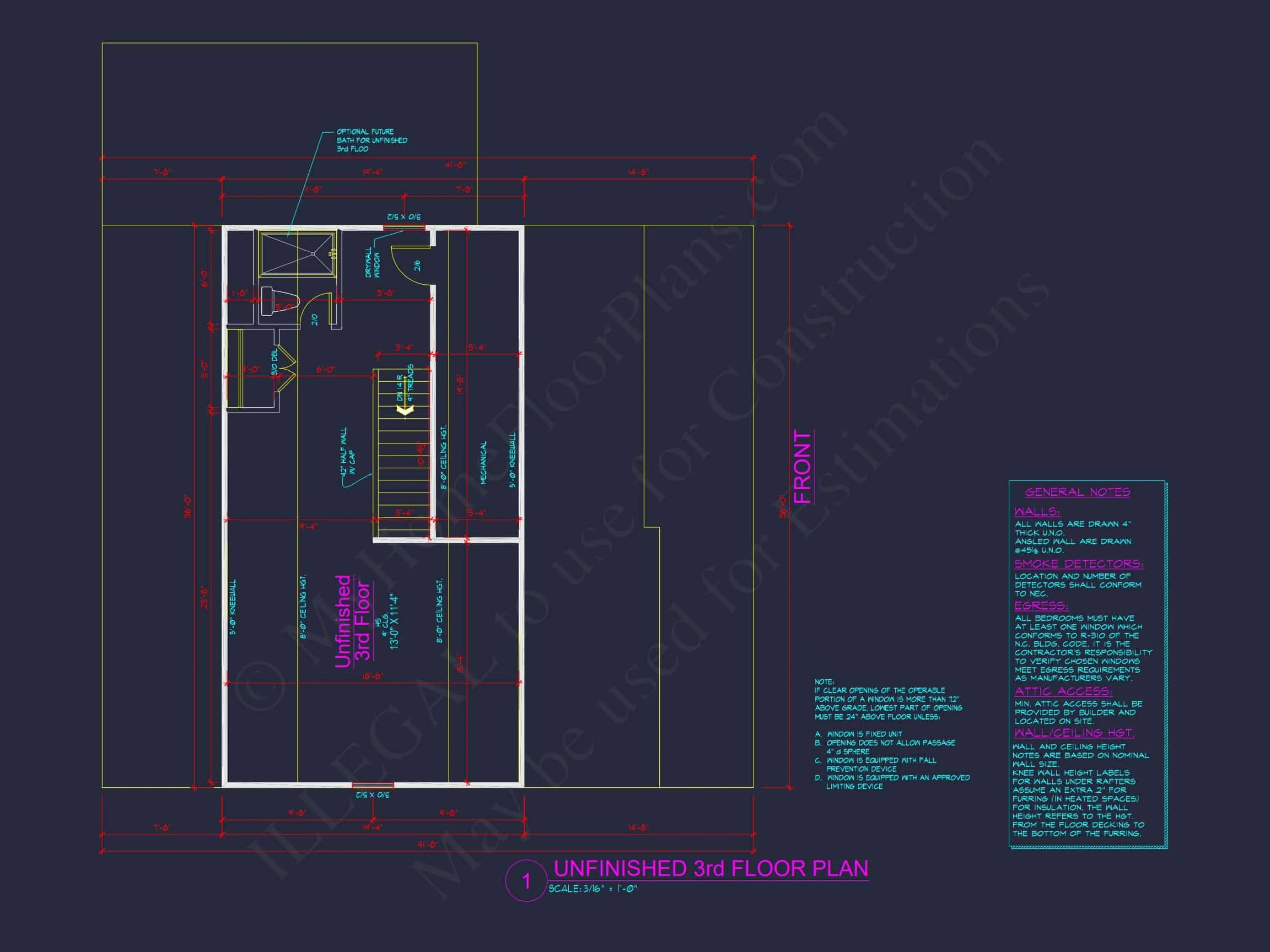Spacious house Plan with CAD Designs and Blueprint Details
