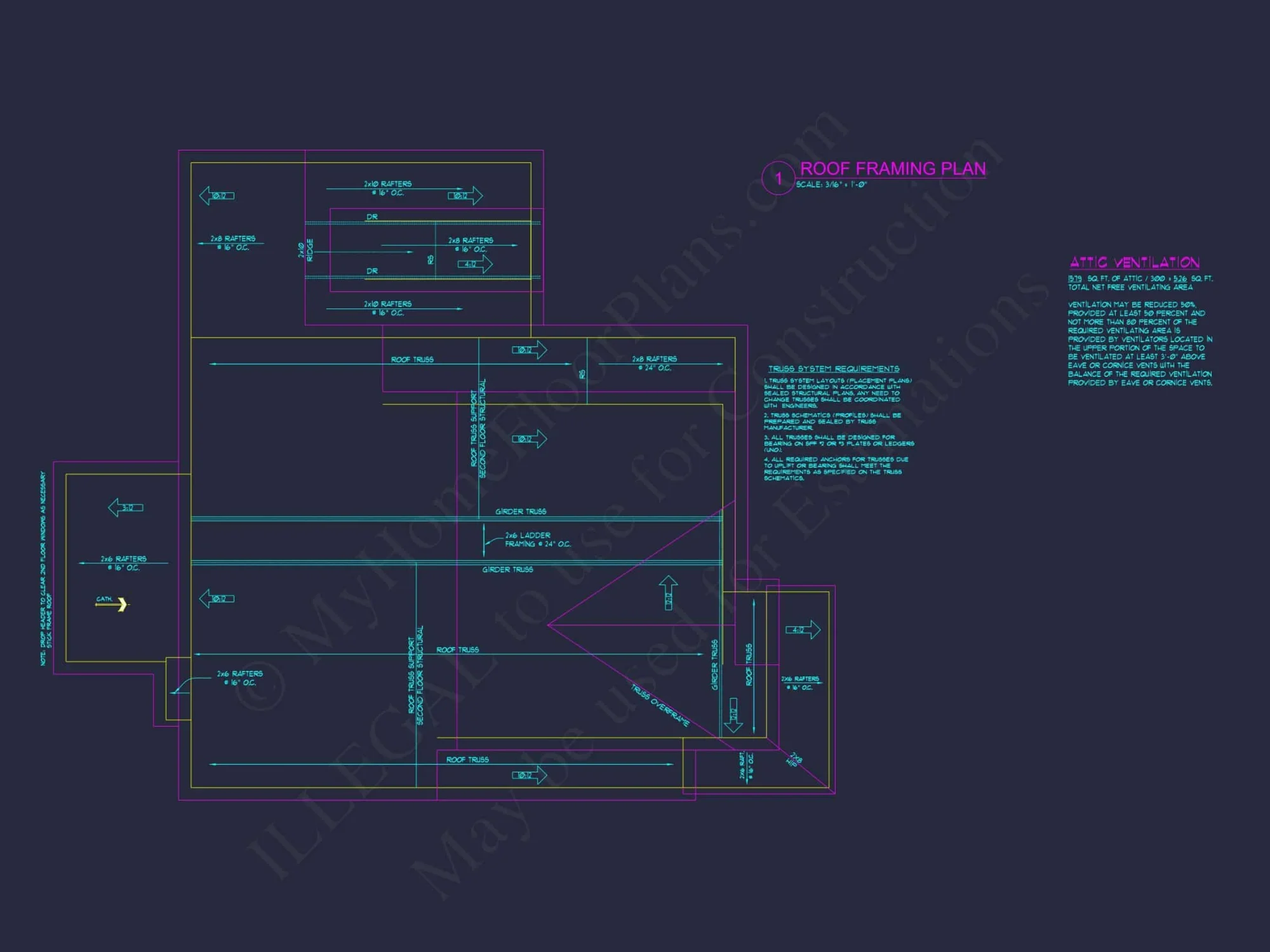 Expansive Colonial Farmhouse house Plan with 3 Floors
