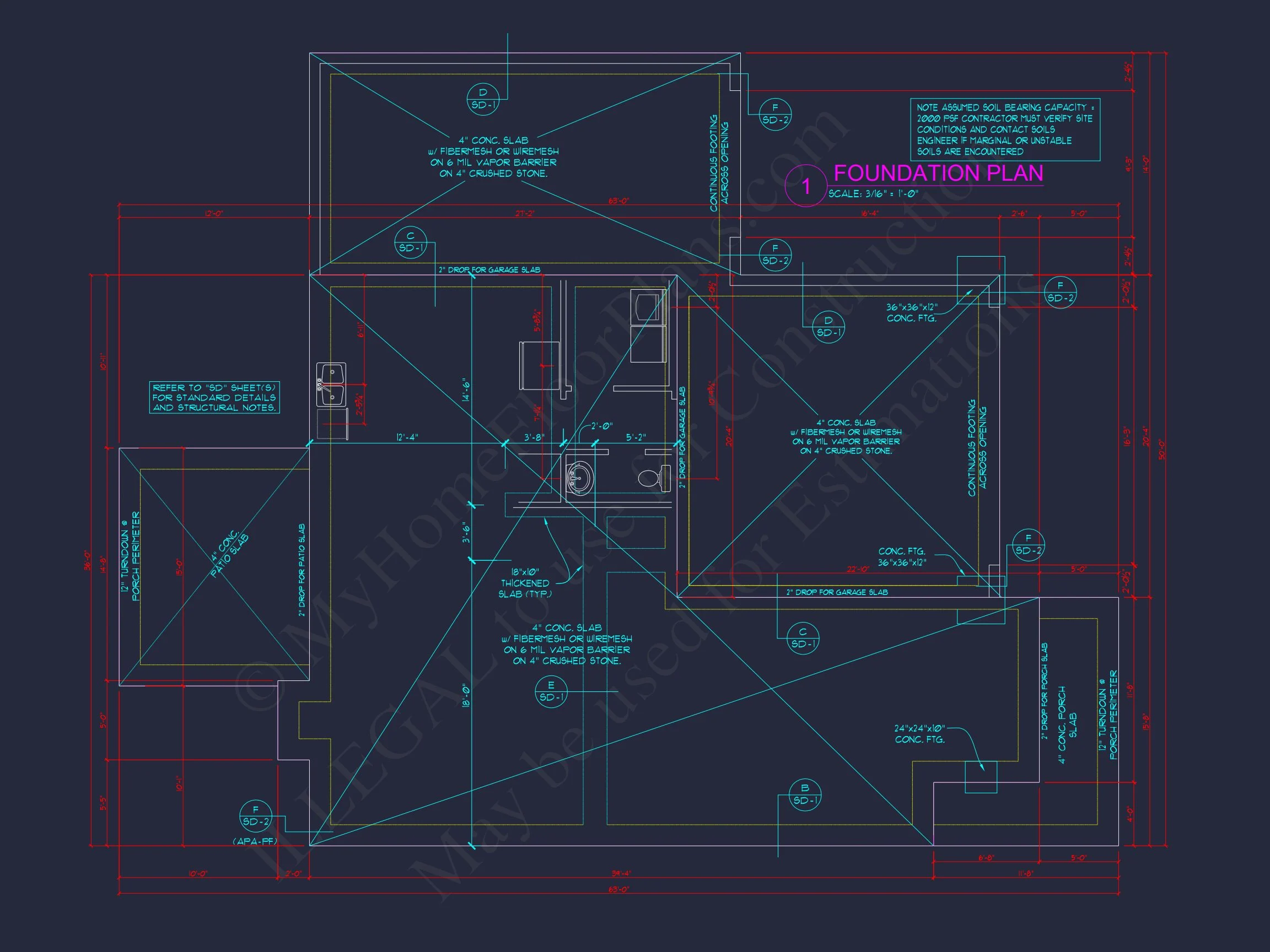 Expansive Colonial Farmhouse house Plan with 3 Floors