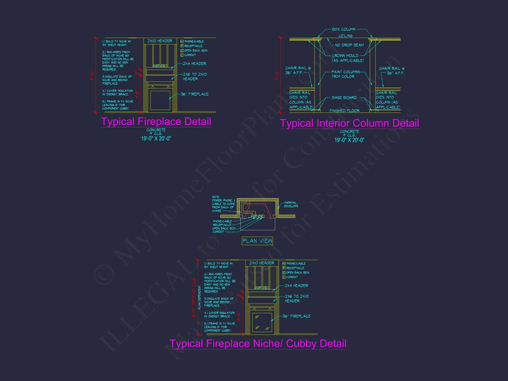Expansive Colonial Farmhouse house Plan with 3 Floors