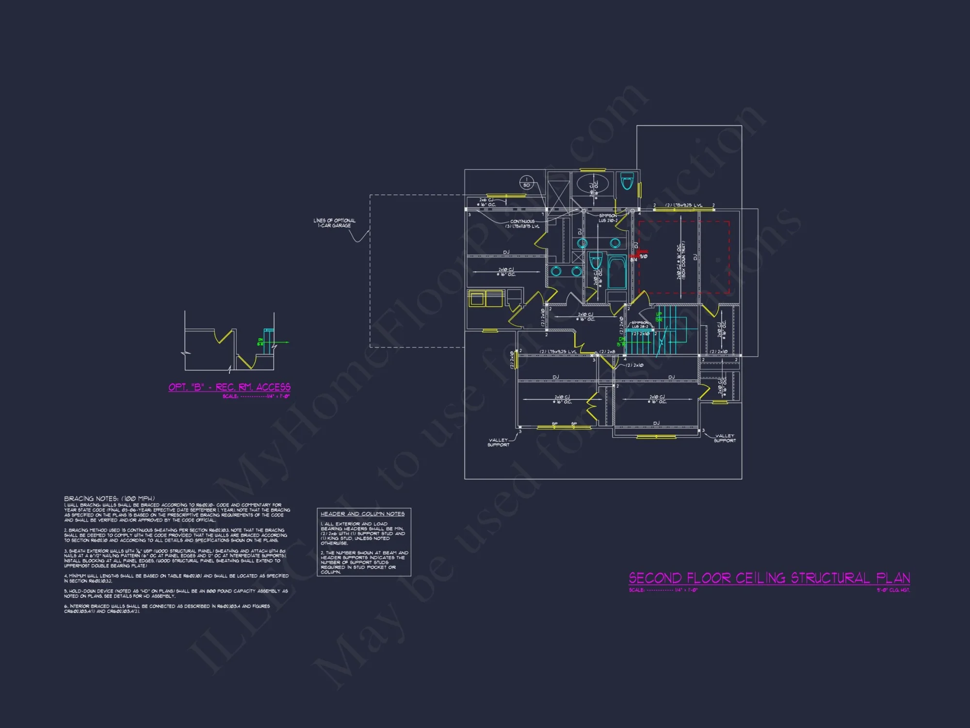Elegant house Plan with 3 Floors, Blueprint & CAD Design