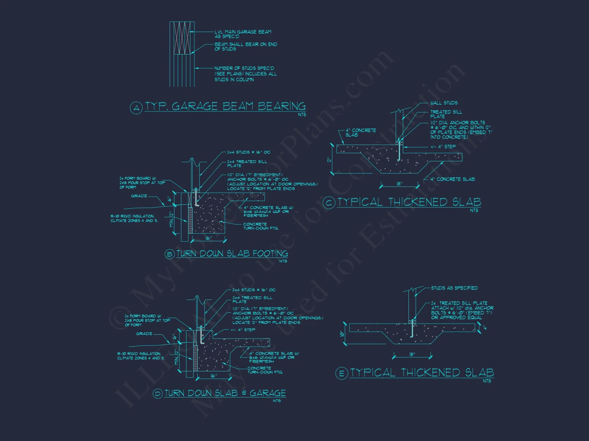 Sophisticated house Plan with 4 Bedrooms and 3-Car Garage