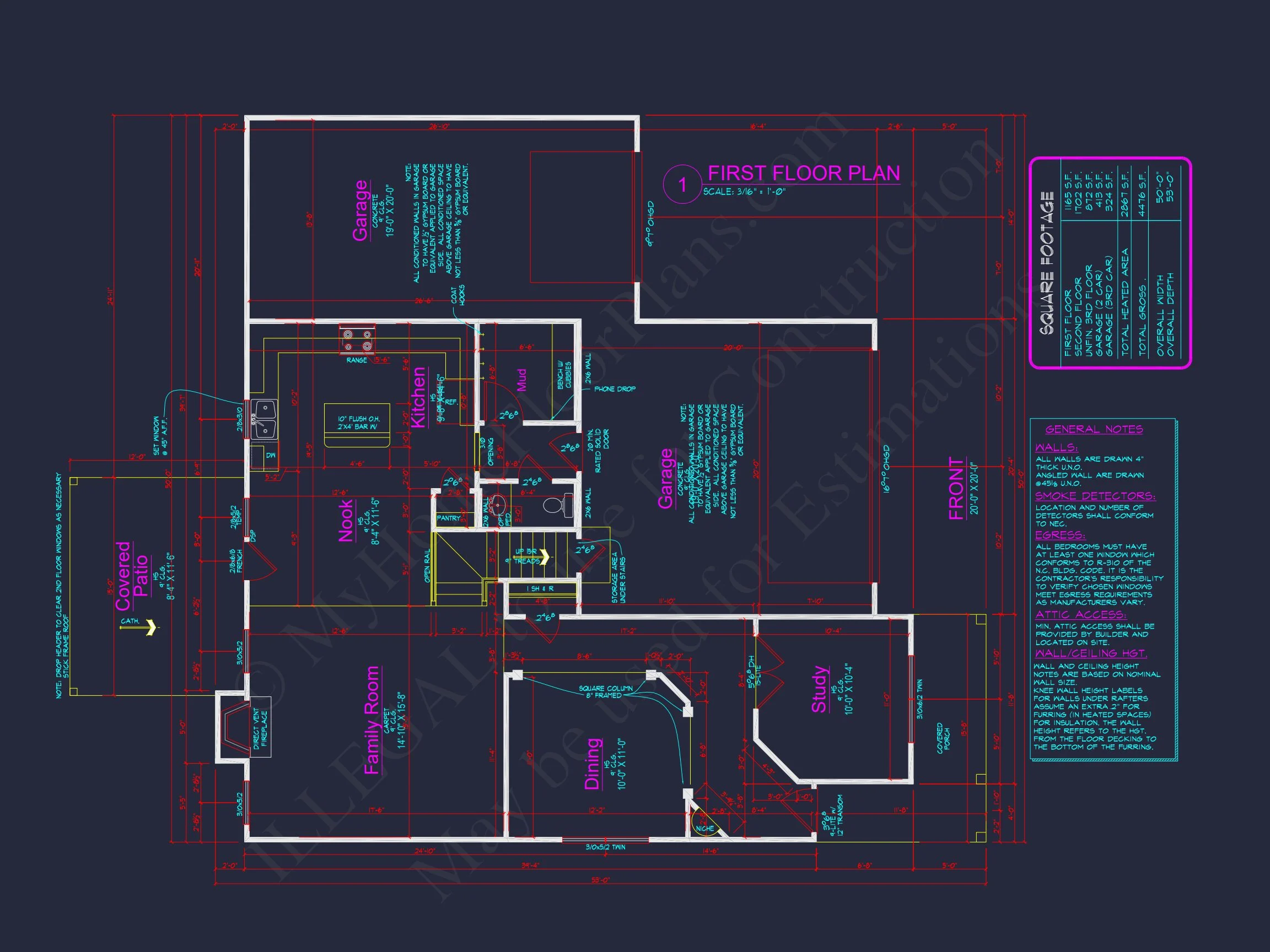 13-1769 HOUSE PLAN - Sophisticated House Plan with 4 Bedrooms and 3-Car Garage 10 Sophisticated house Plan with 4 Bedrooms and 3-Car Garage