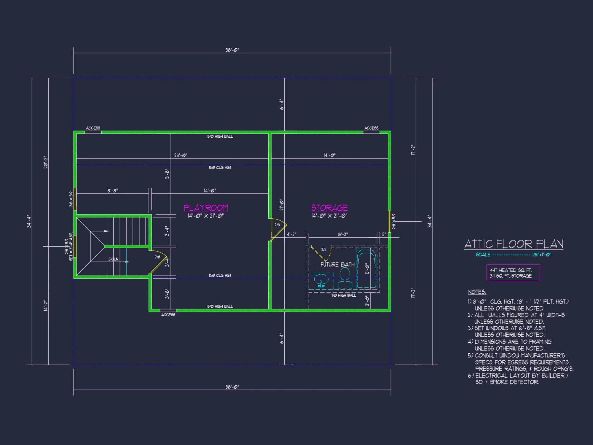 Custom house Plan with 4 Beds, 3 Baths, CAD Designs, & More