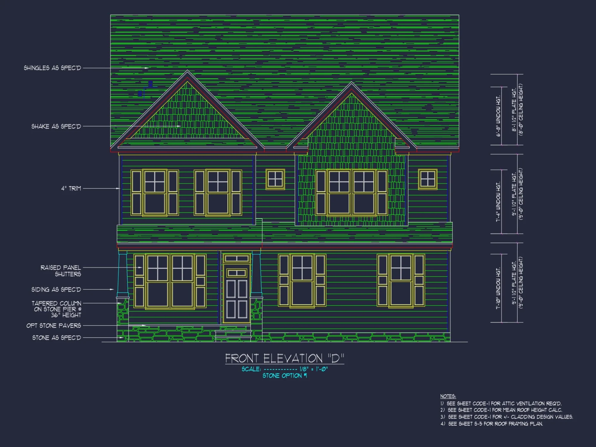 Custom house Plan with 4 Beds, 3 Baths, CAD Designs, & More