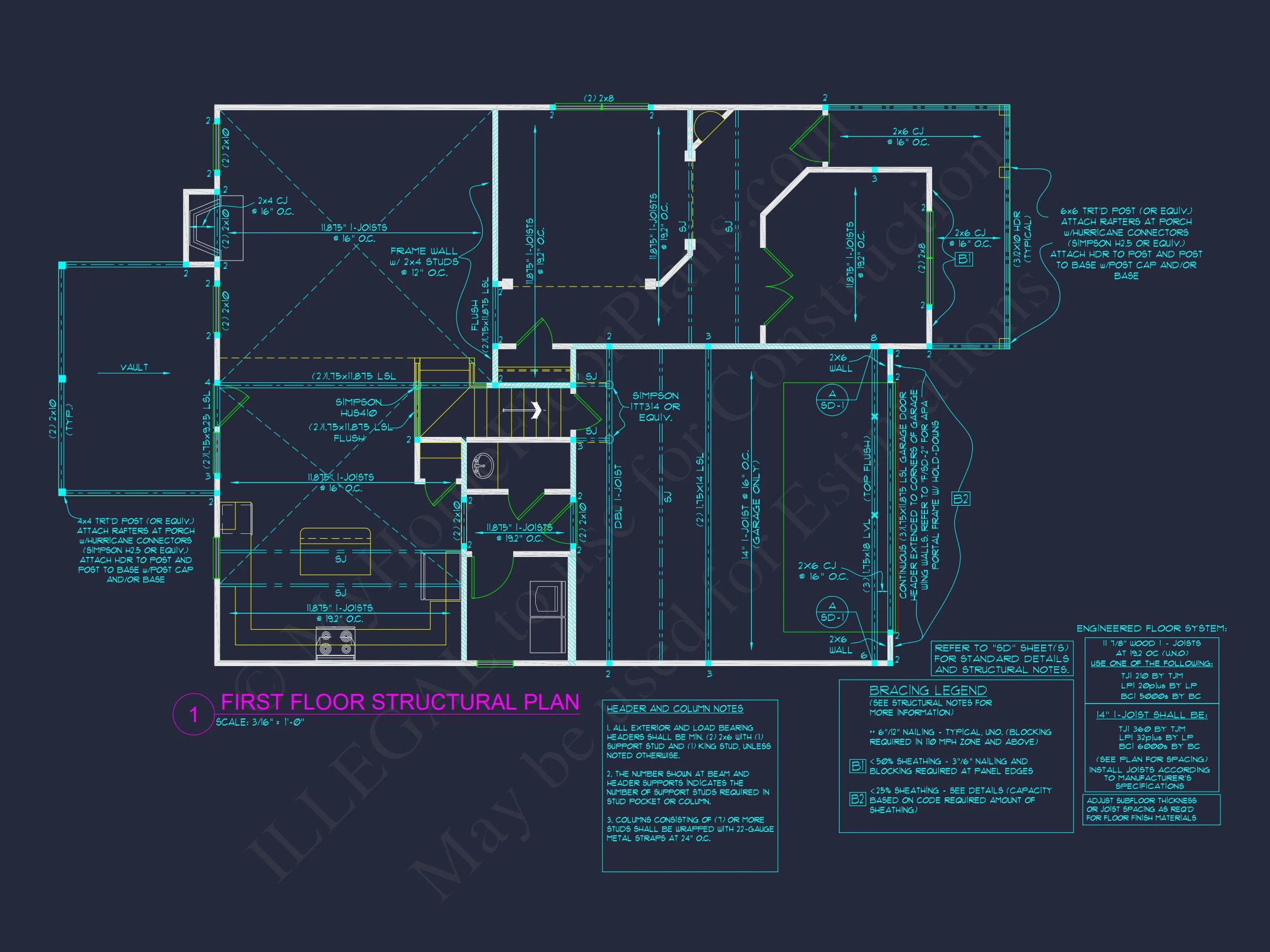 Stunning house Design with Blueprint, CAD Floor Plans