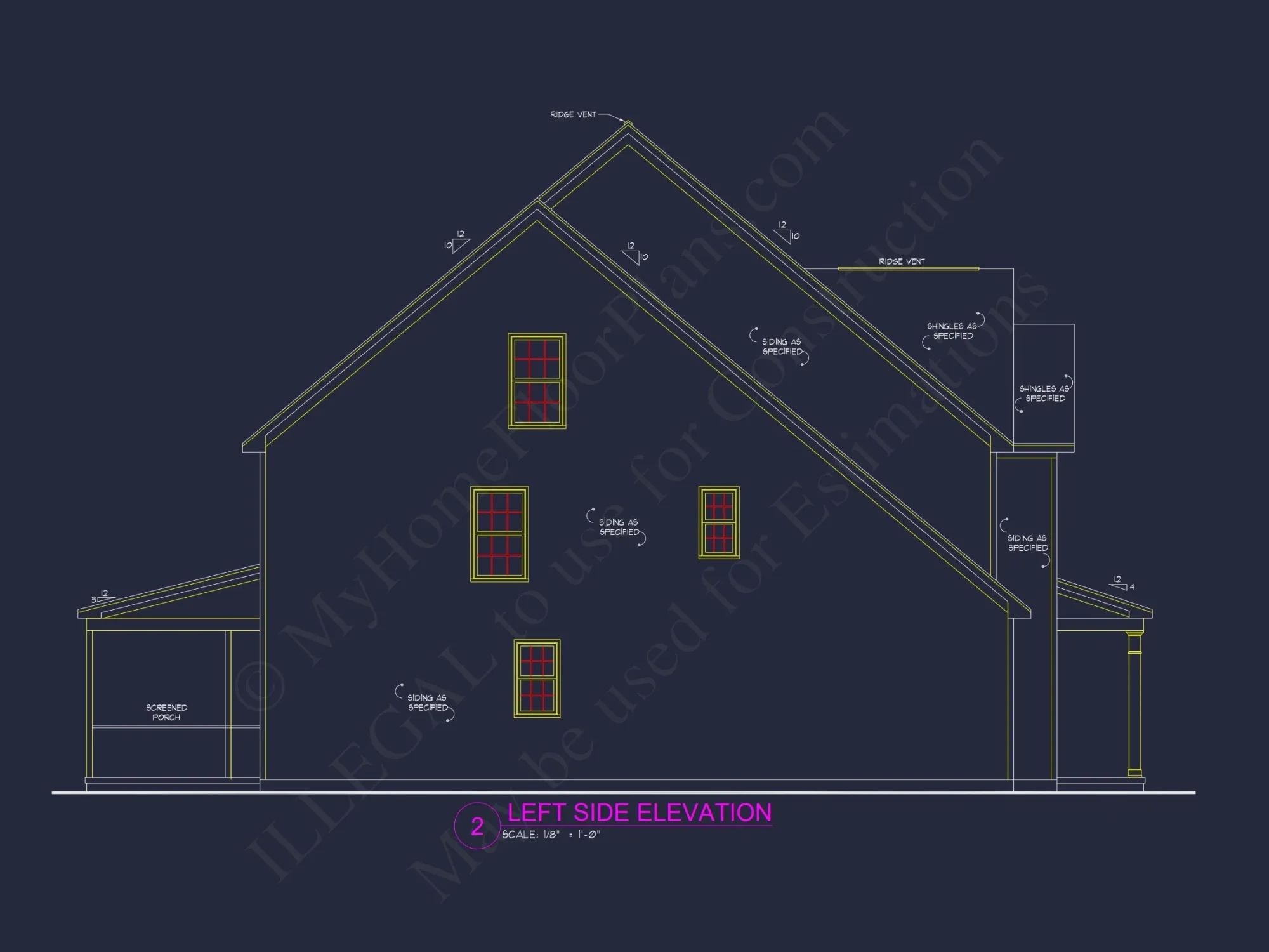 Stunning house Design with Blueprint, CAD Floor Plans