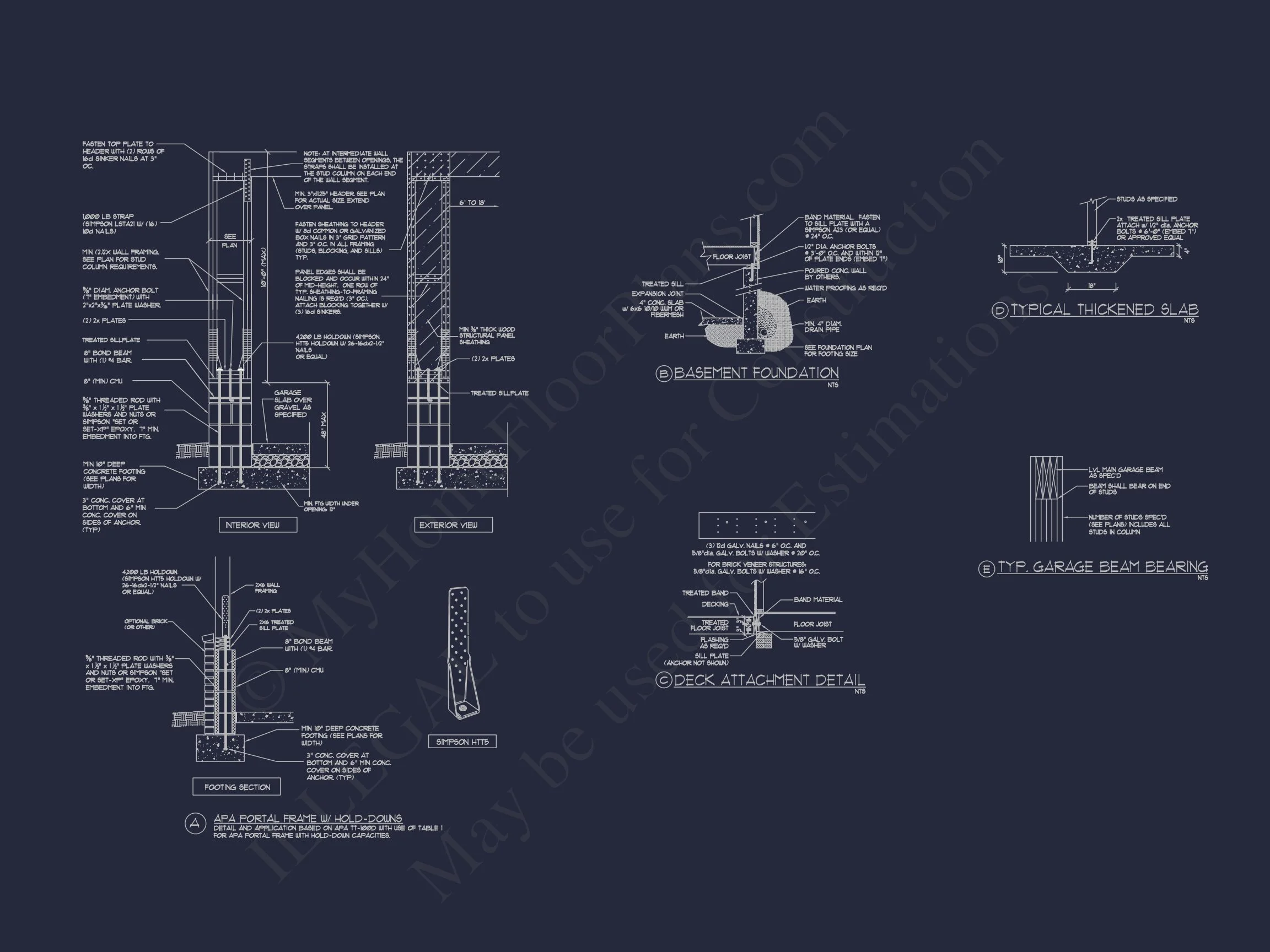 13-1673 HOUSE PLAN - Craftsman-Style 3-Story House Plan with Basement & CAD Design 20 Craftsman-Style 3-Story house Plan with Basement & CAD Design