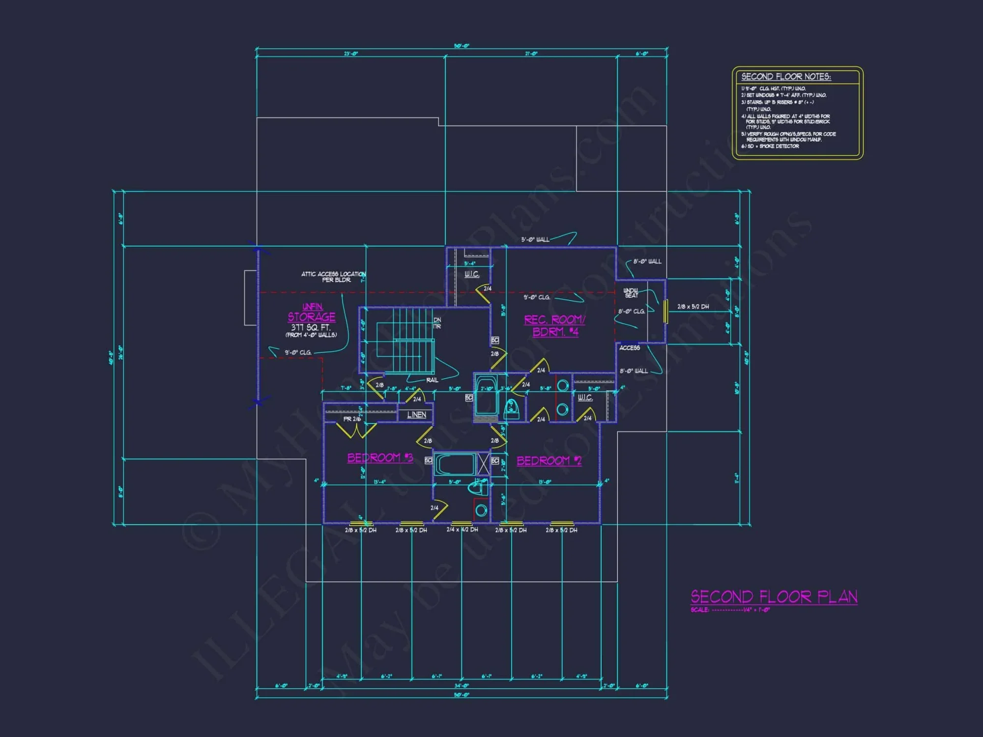 Craftsman-Style 3-Story house Plan with Basement & CAD Design