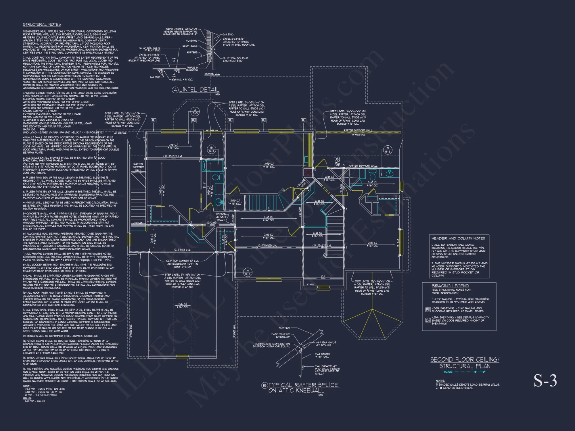 Charming 2-Story house Plan with CAD Designs & Open Floor Plan