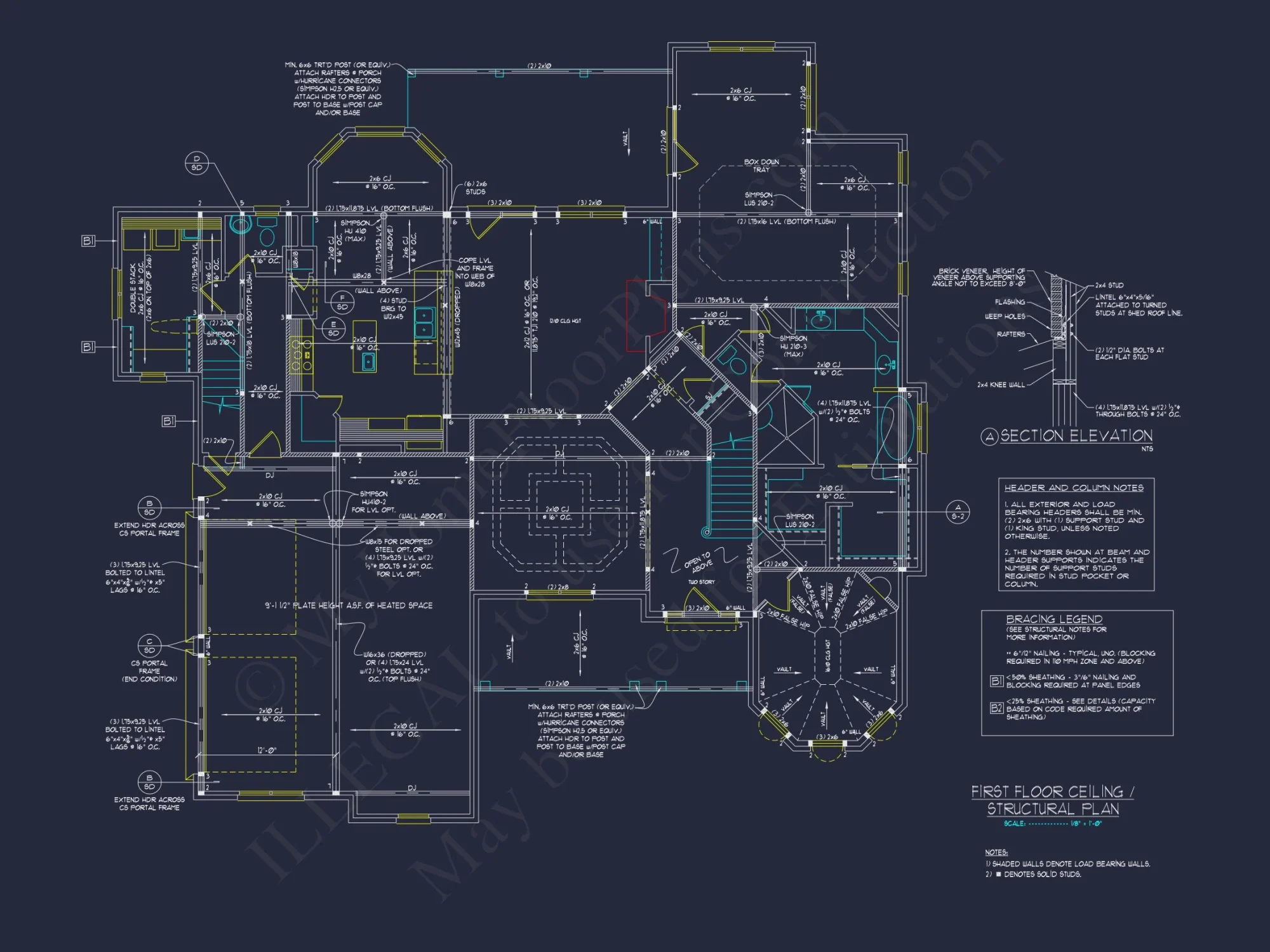 Charming 2-Story house Plan with CAD Designs & Open Floor Plan
