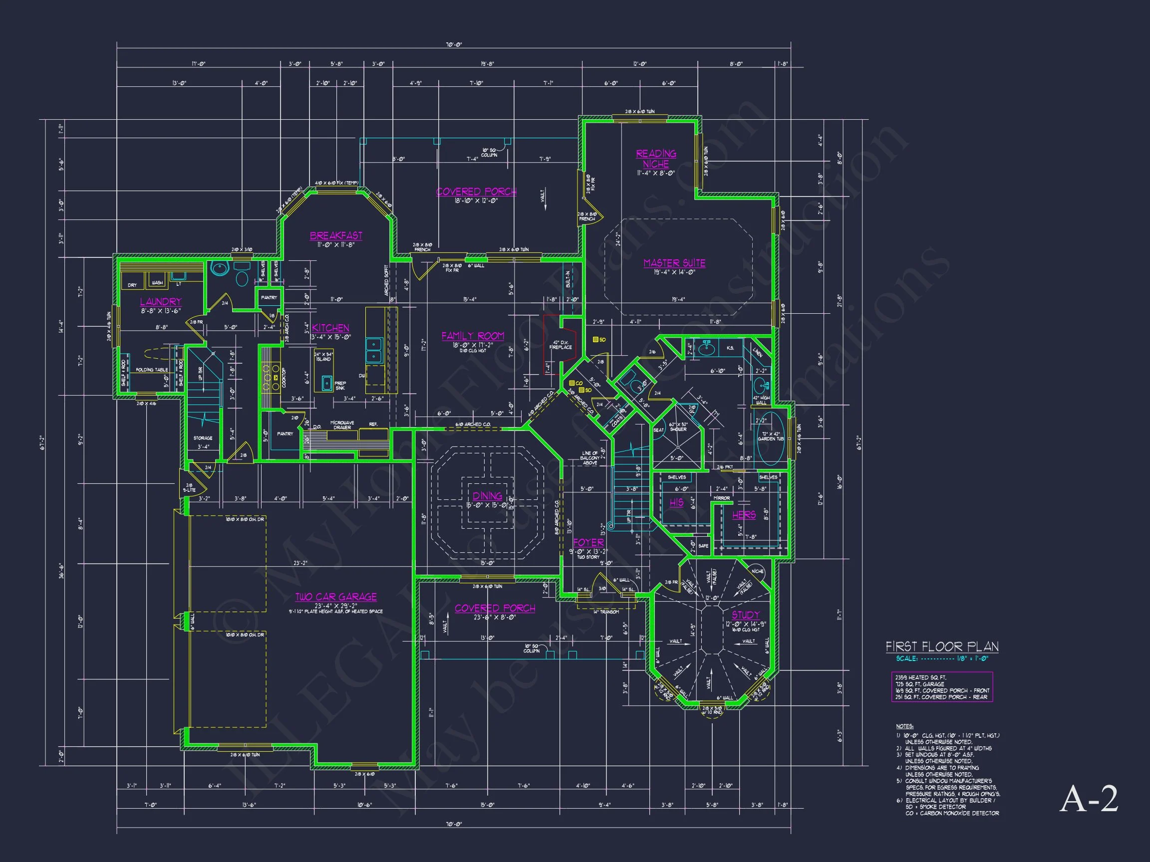 13-1645 HOUSE PLAN - Charming 2-Story House Plan with CAD Designs & Open Floor Plan 7 Charming 2-Story house Plan with CAD Designs & Open Floor Plan