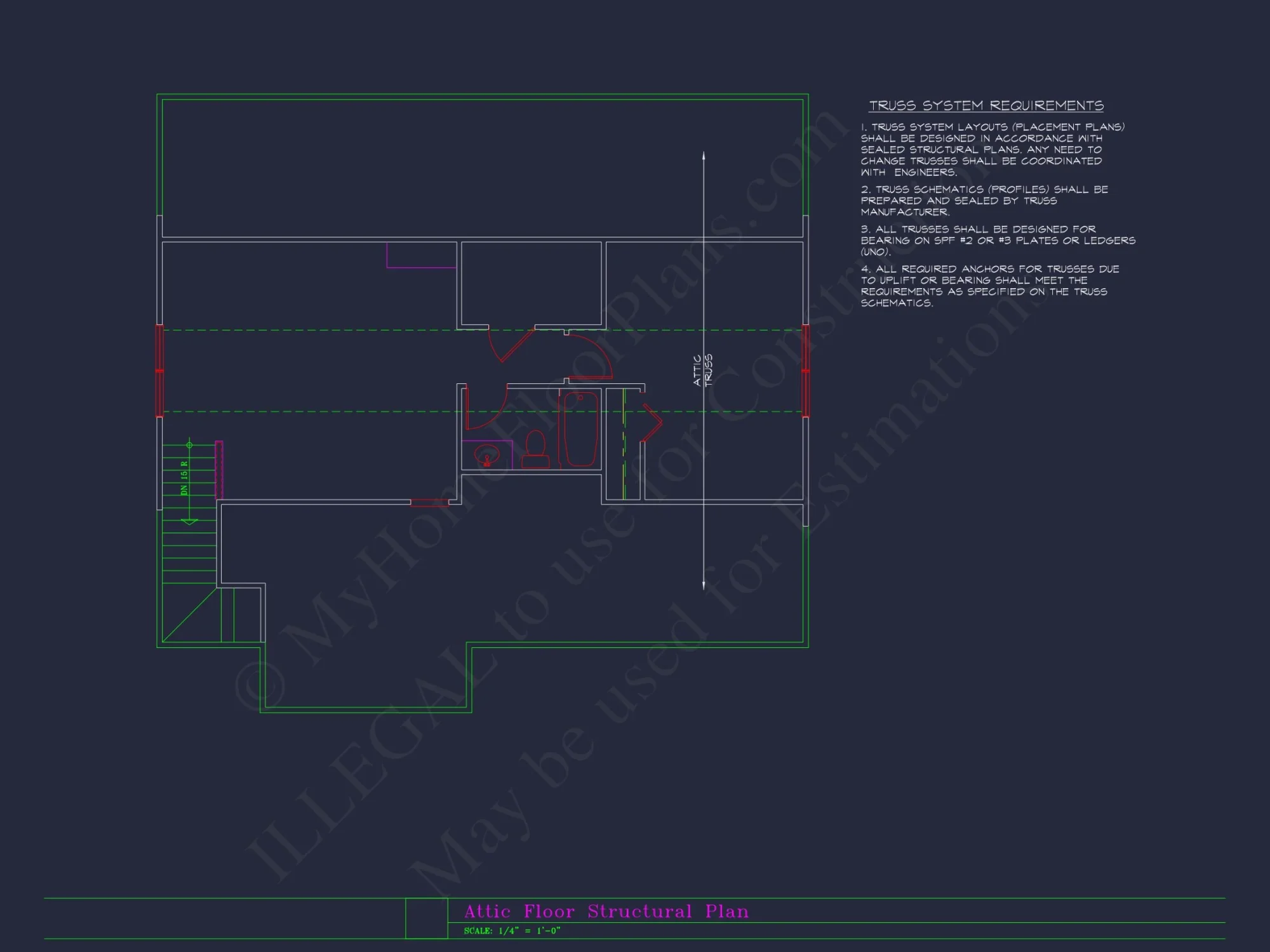 Classic Architectural house Floor Plan & CAD Designs