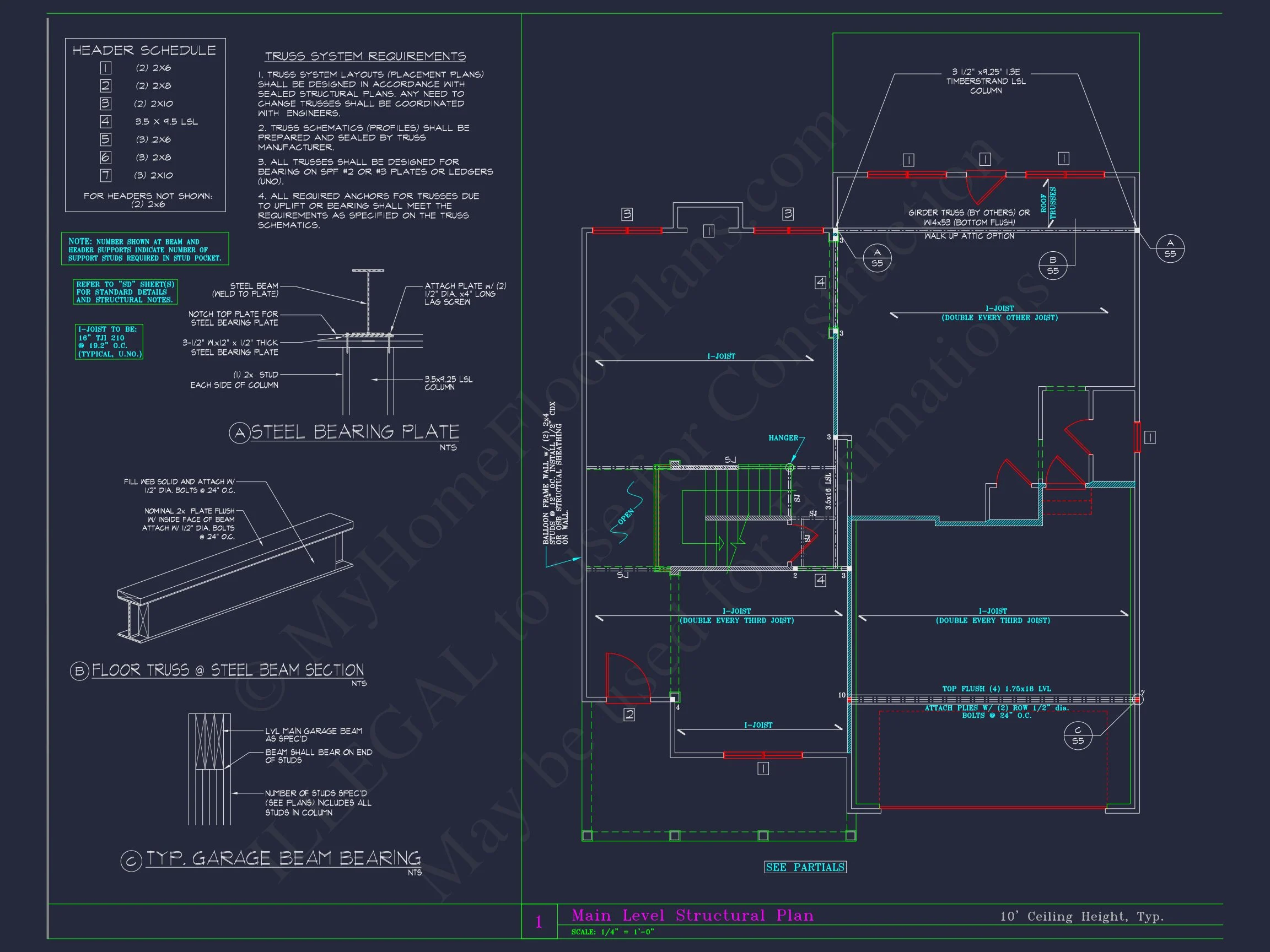Classic Architectural house Floor Plan & CAD Designs