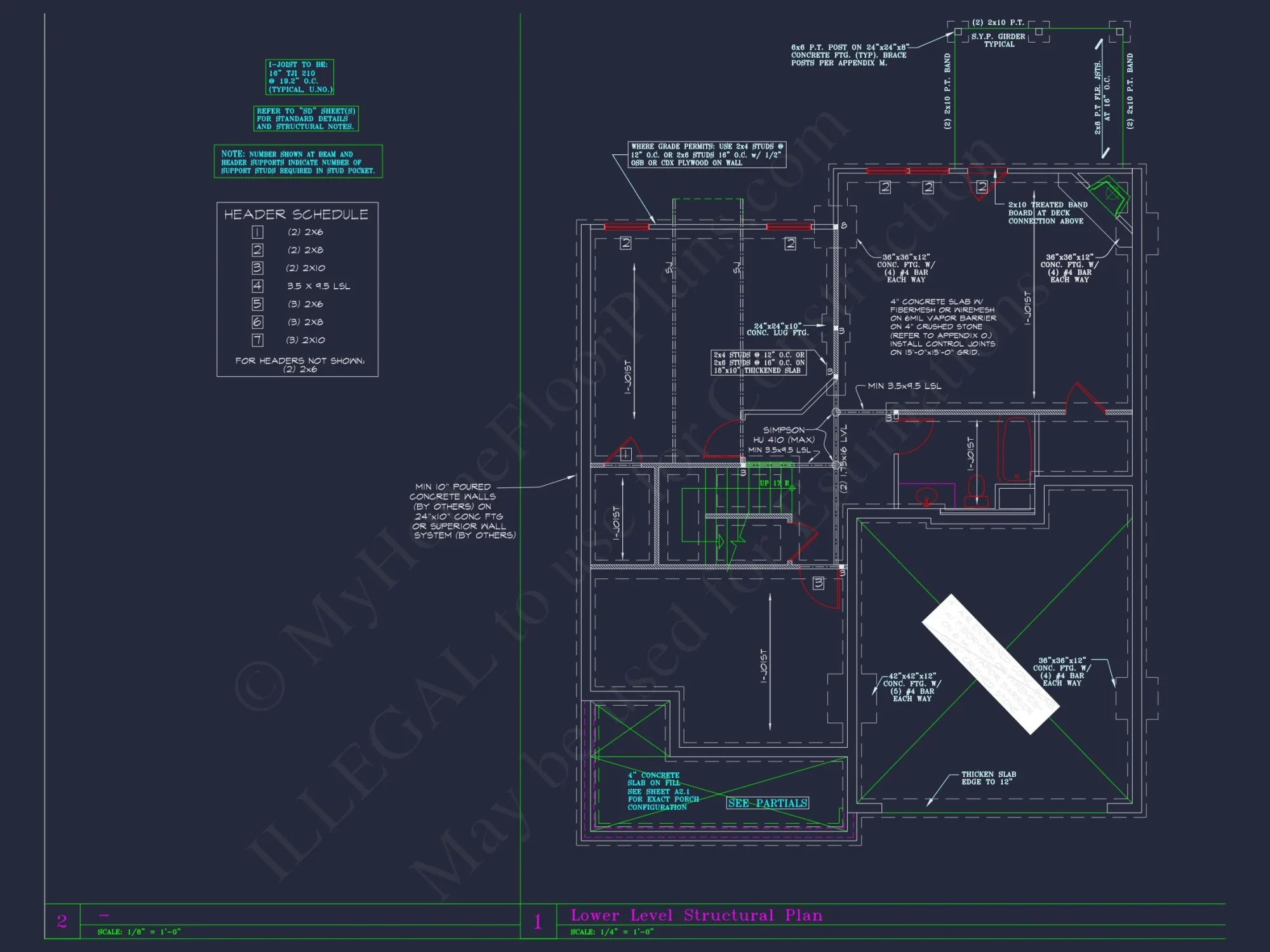Classic Architectural house Floor Plan & CAD Designs