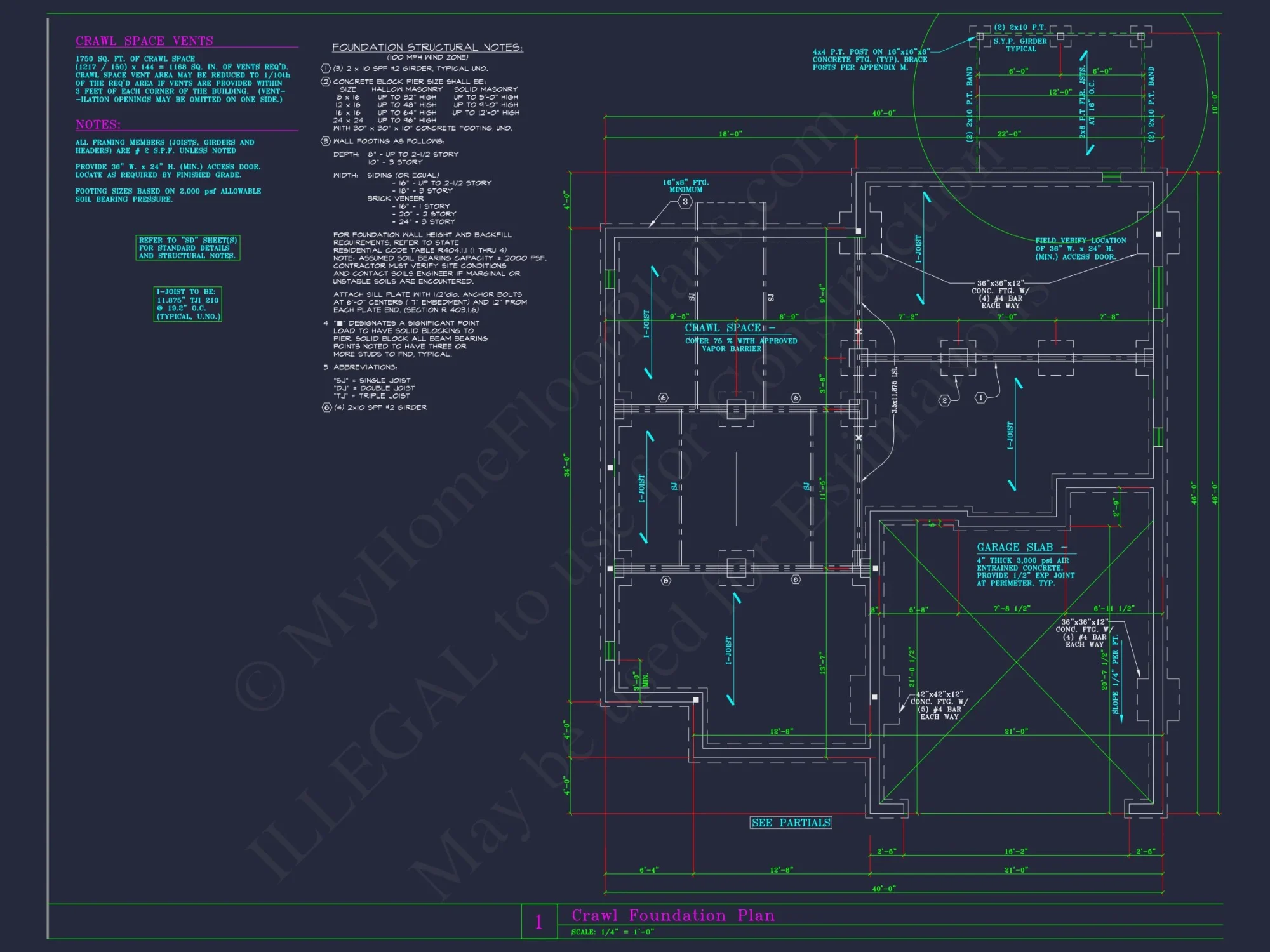 Classic Architectural house Floor Plan & CAD Designs
