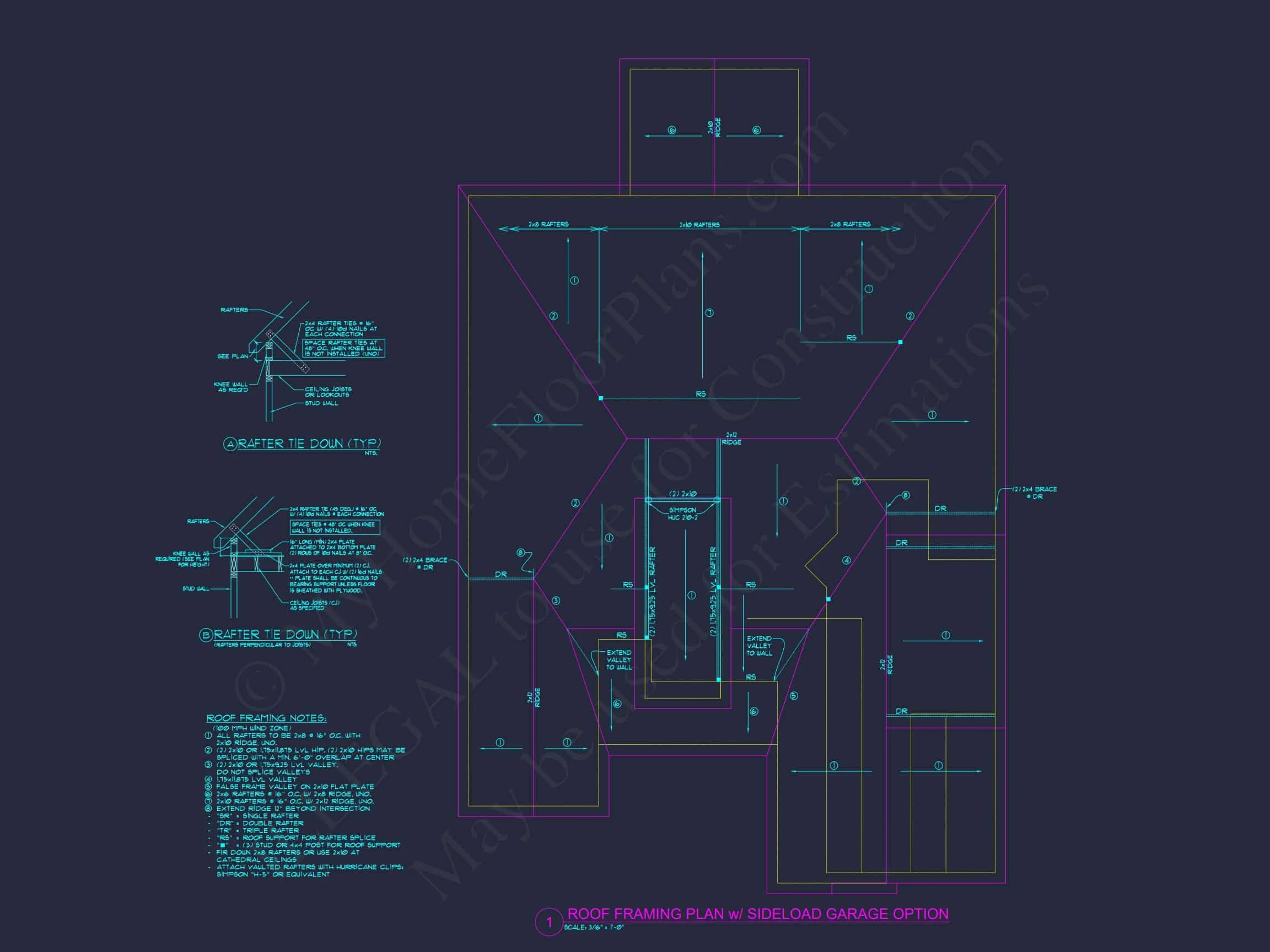 13-1621 HOUSE PLAN - Stunning House Plan with Open Floor Plan and Bonus Features 17 Stunning house Plan with Open Floor Plan and Bonus Features