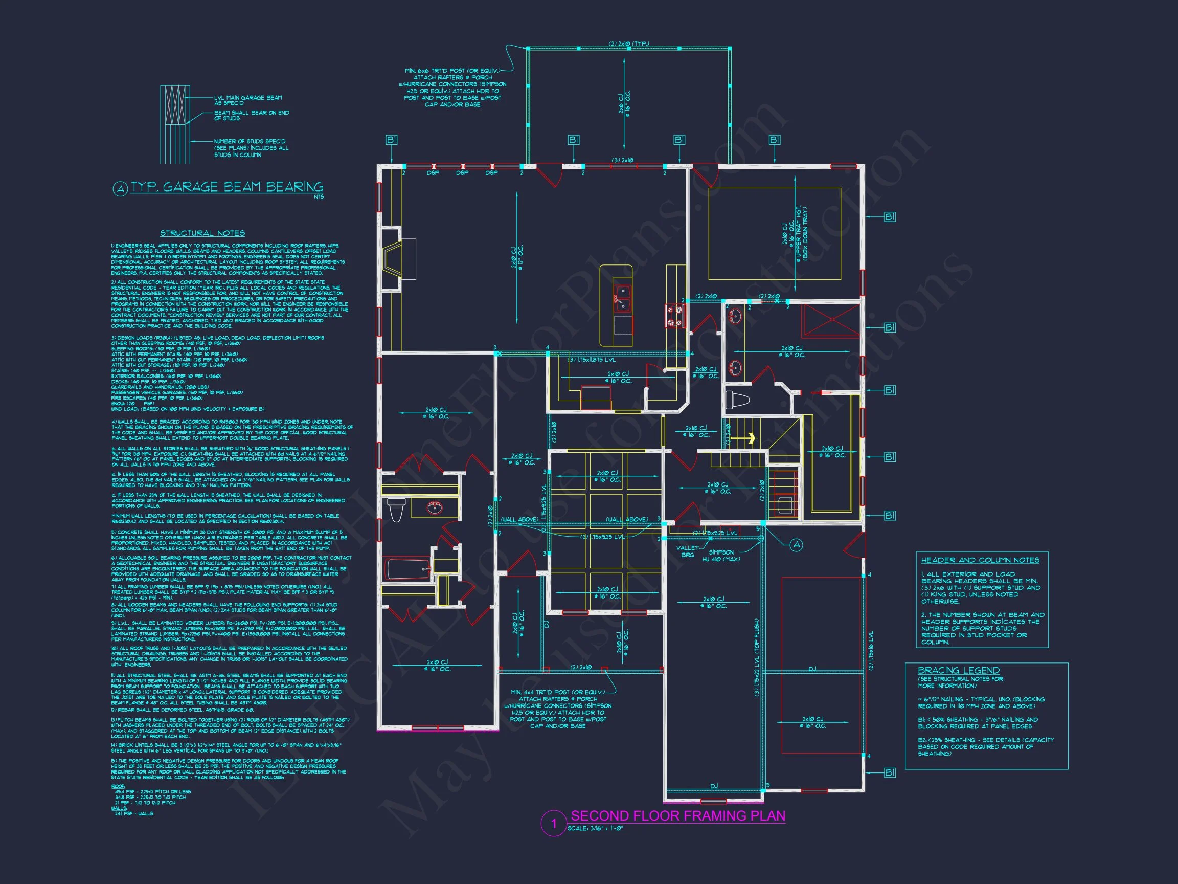 13-1621 HOUSE PLAN - Stunning House Plan with Open Floor Plan and Bonus Features 15 Stunning house Plan with Open Floor Plan and Bonus Features