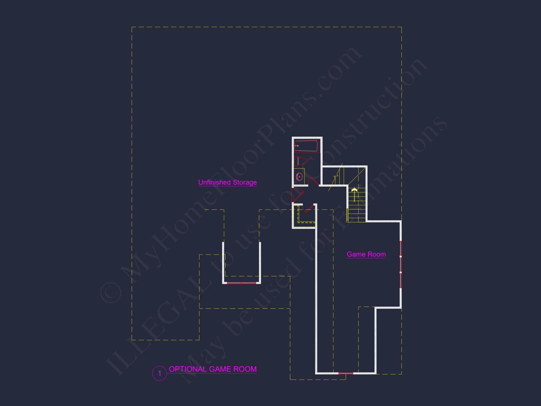 13-1621 HOUSE PLAN - Stunning House Plan with Open Floor Plan and Bonus Features 9 Stunning house Plan with Open Floor Plan and Bonus Features