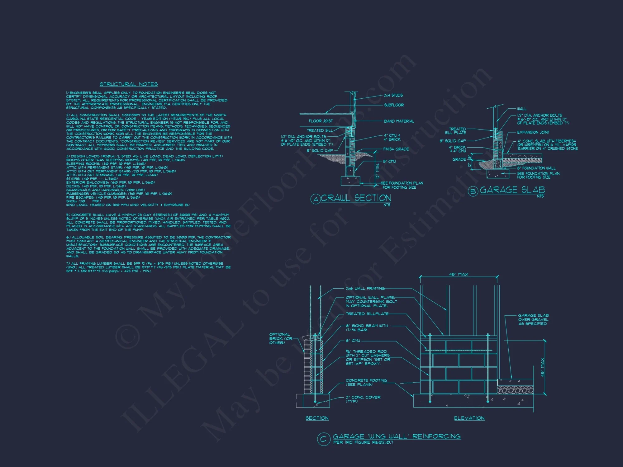 Modern house Design Blueprint: Spacious 2-Story Floor Plan